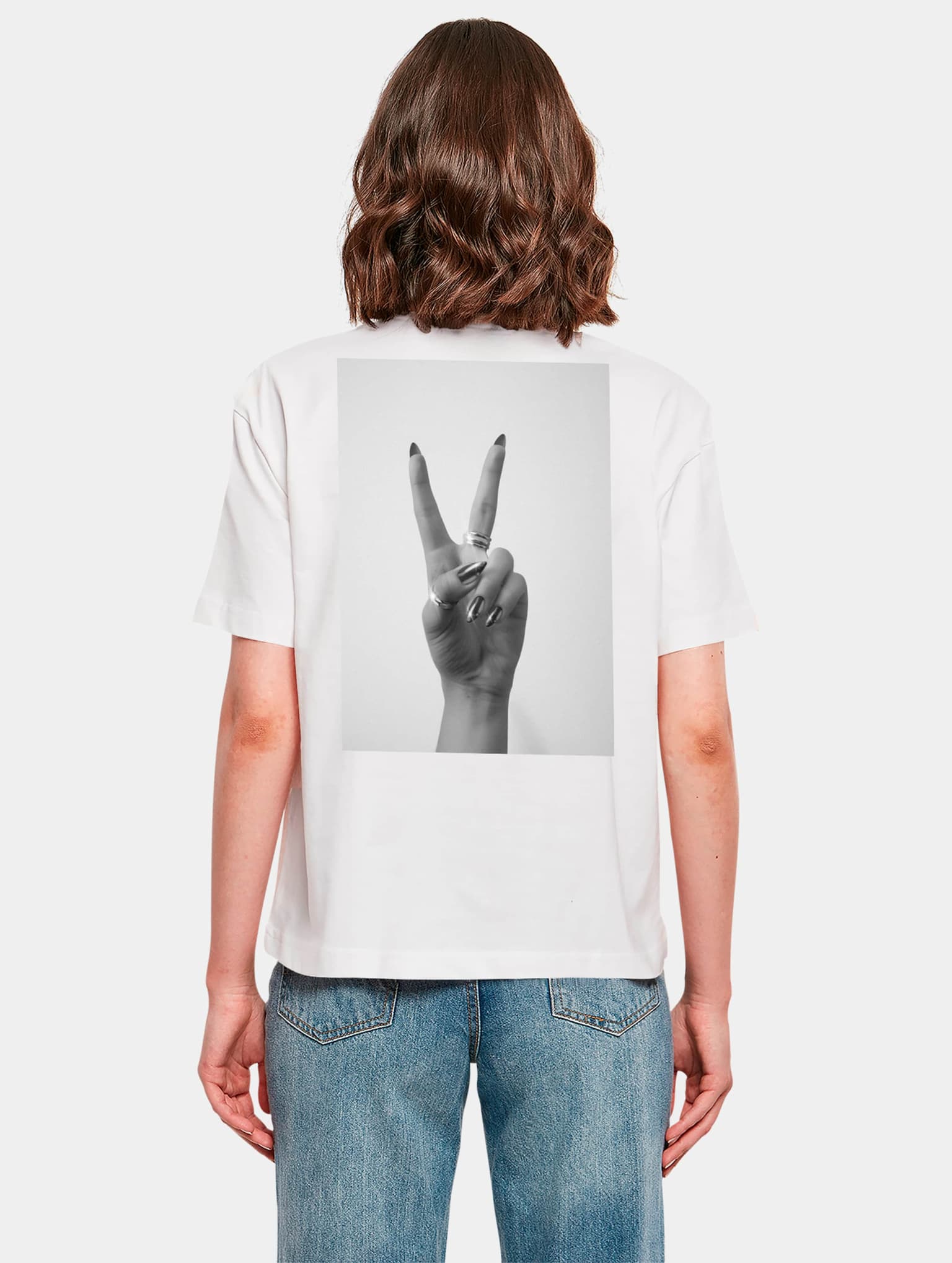 Miss Tee Peace T-Shirt – Bild 2