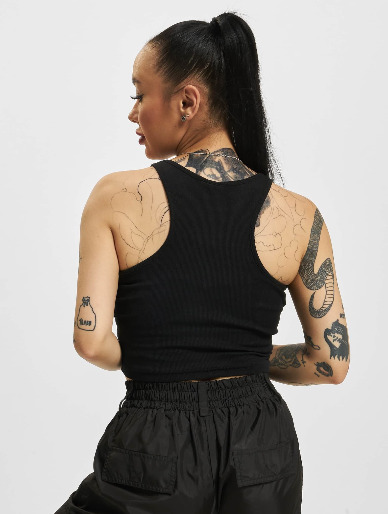 Urban Classics Ladies Cropped Rib Top – Bild 2