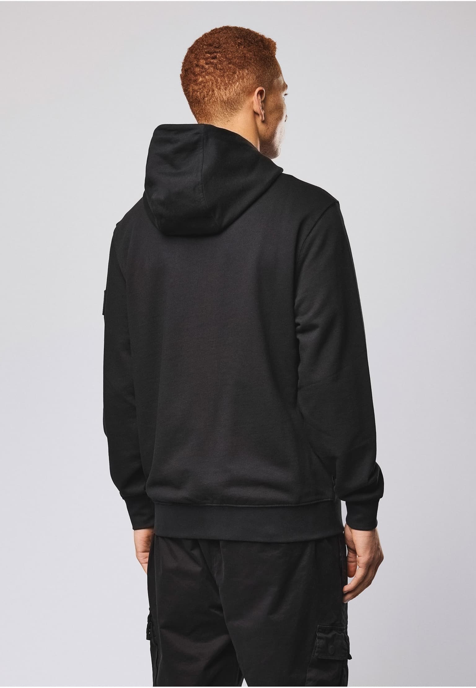 Weekend Offender DAPONTE ZIP THROUGH HOODIE WITH PARACHUTE OVERLAY – Bild 2