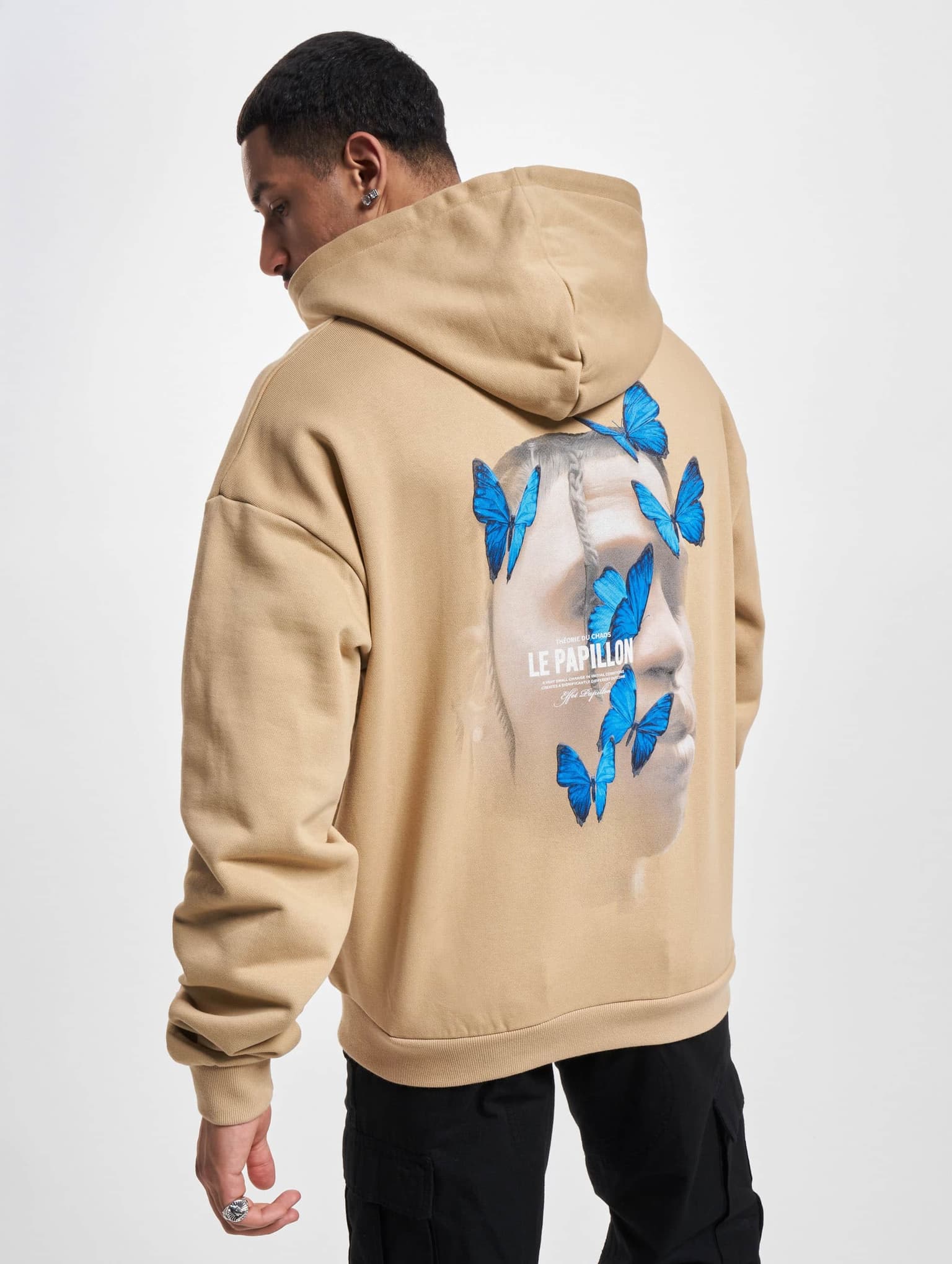 Mister Tee Upscale Le Papillon Heavy Oversize Hoody – Bild 2