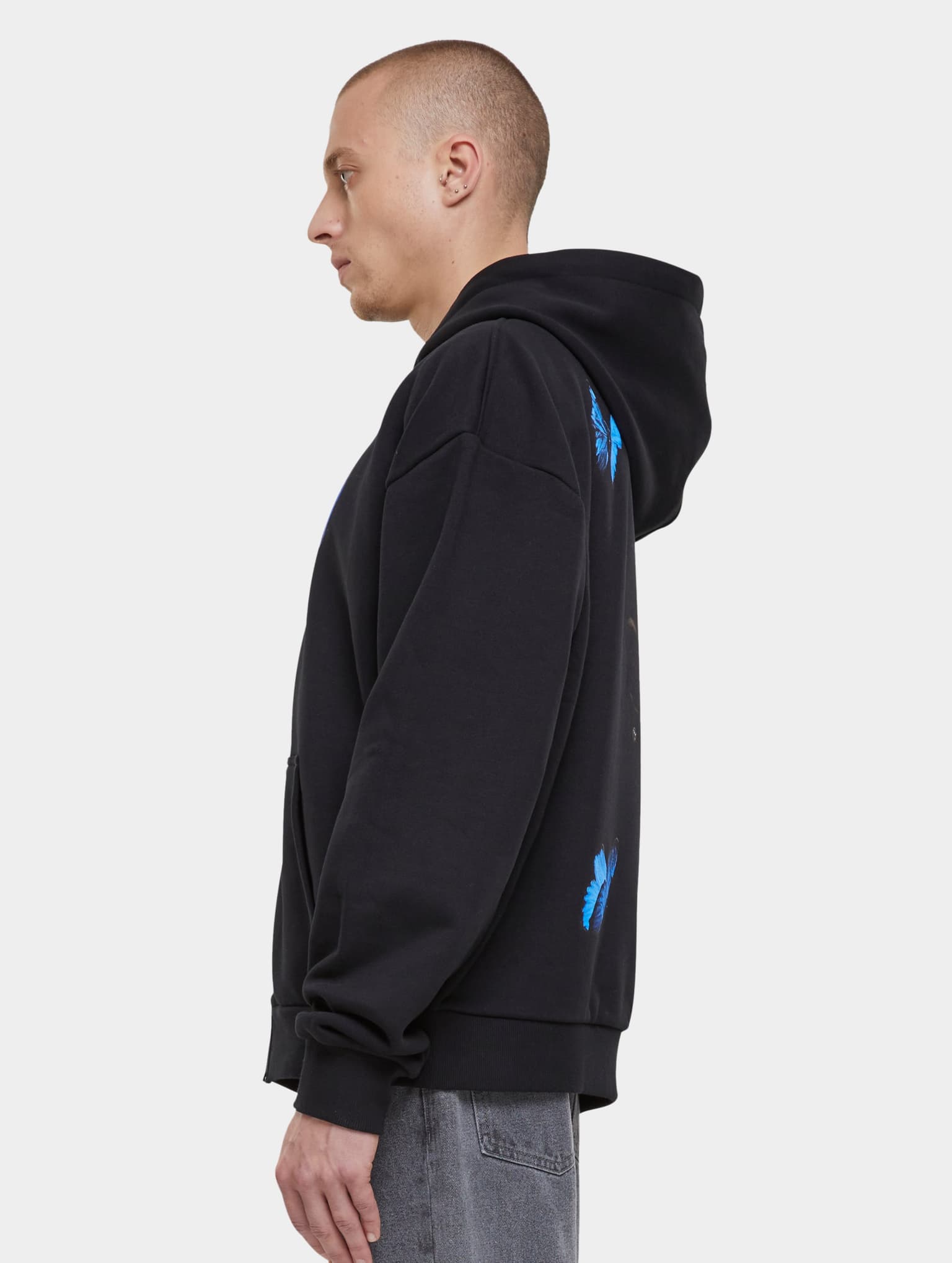 Mister Tee Upscale Le Papillon Heavy Oversize Zip Hoody – Bild 3