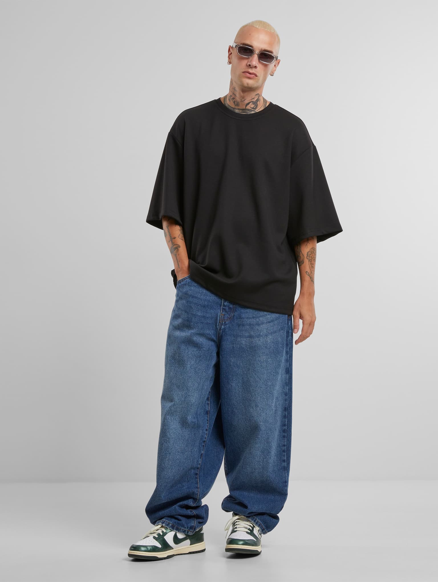 Urban Classics Oversized Scuba T-Shirt – Bild 4