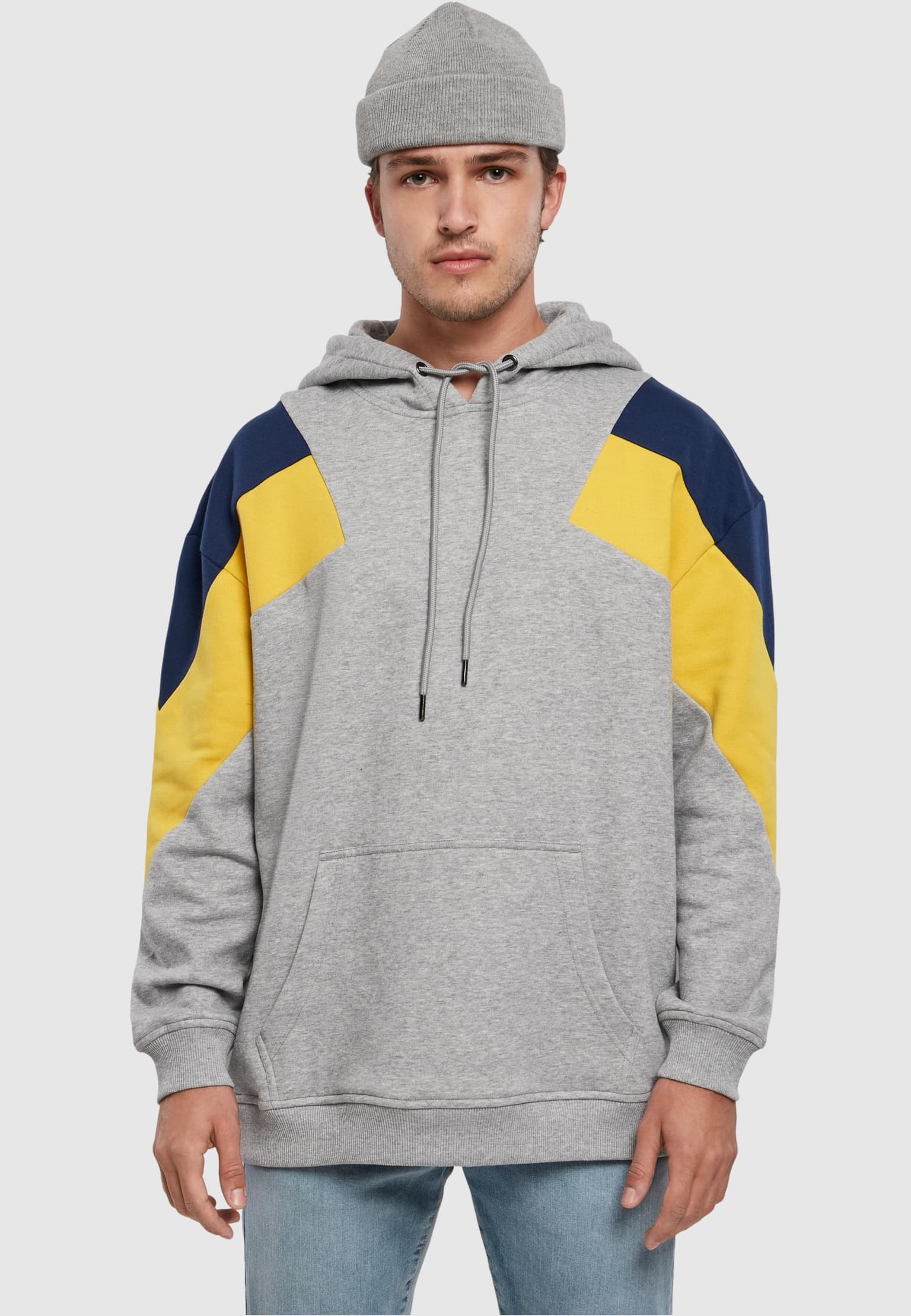 Urban Classics Oversize 3-Tone Hoody – Bild 3