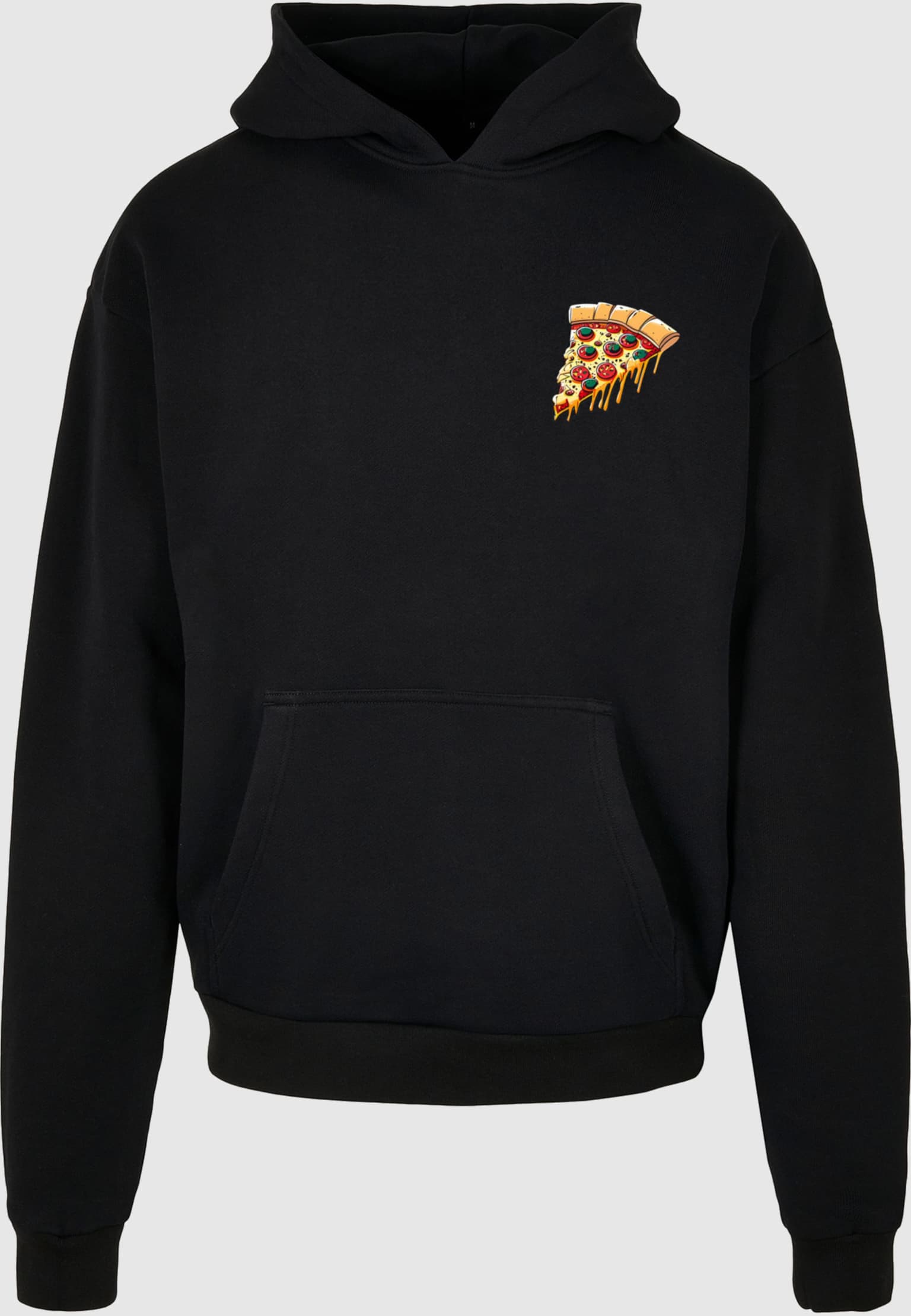 Merchcode Pizza Comic Ultra Heavy Hoody – Bild 3