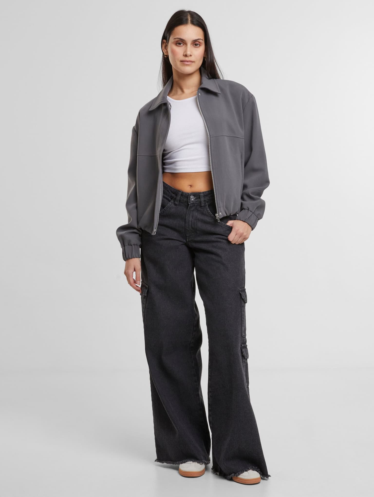 Urban Classics Ladies Short Blouson – Bild 4
