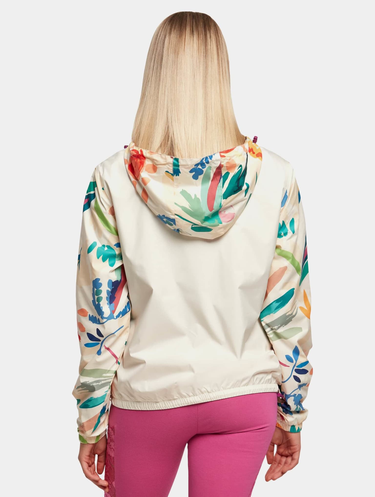 Urban Classics Ladies Mixed Pull Over Jacket – Bild 2