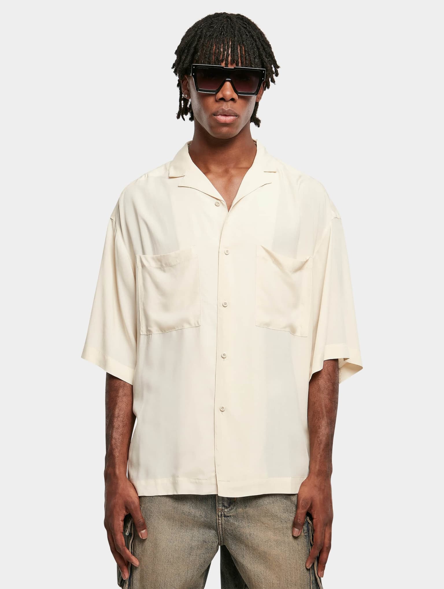 Urban Classics Oversized Resort Shirt – Bild 3