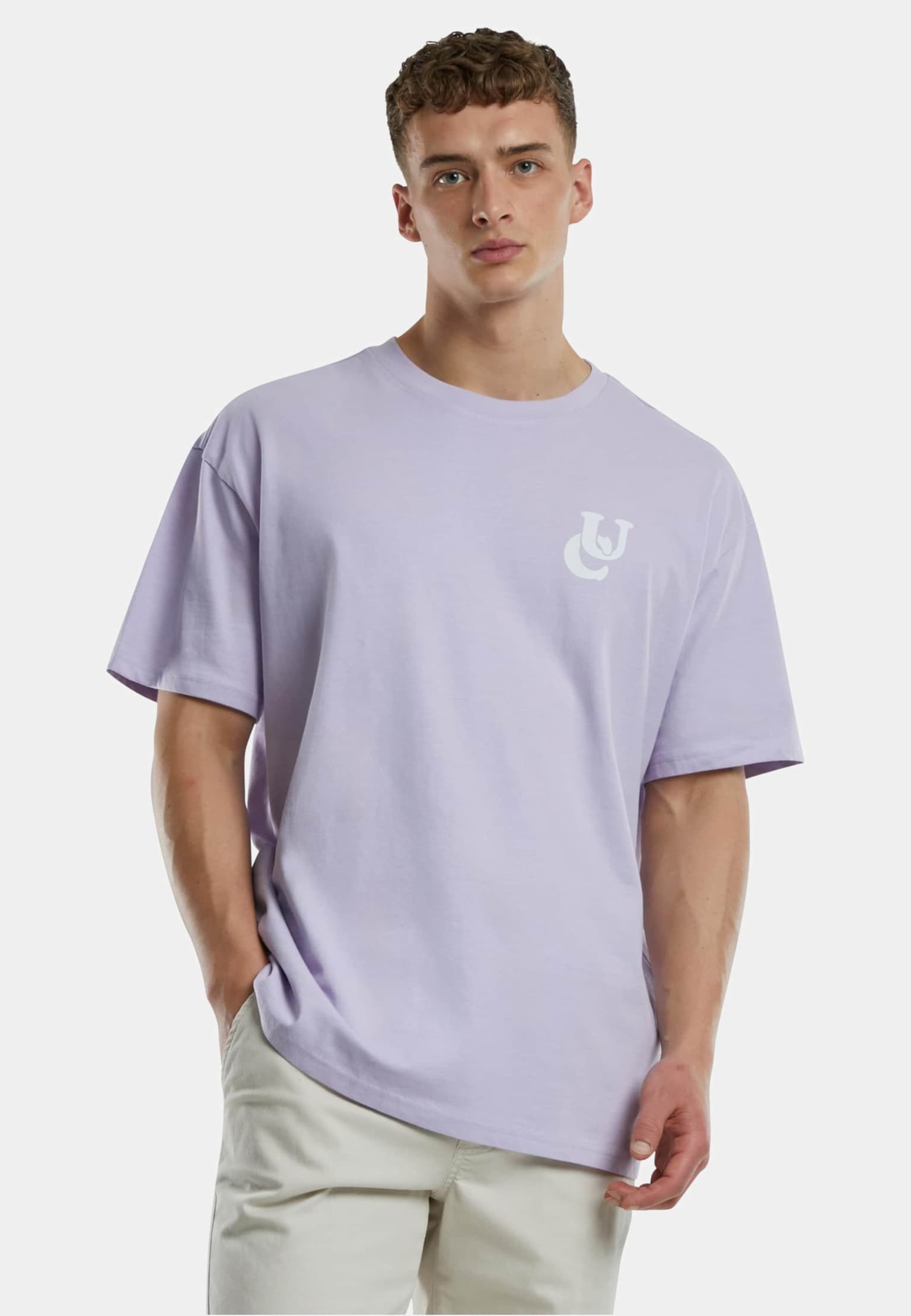 Urban Classics UC Weavy Logo Heavy Oversized Tee