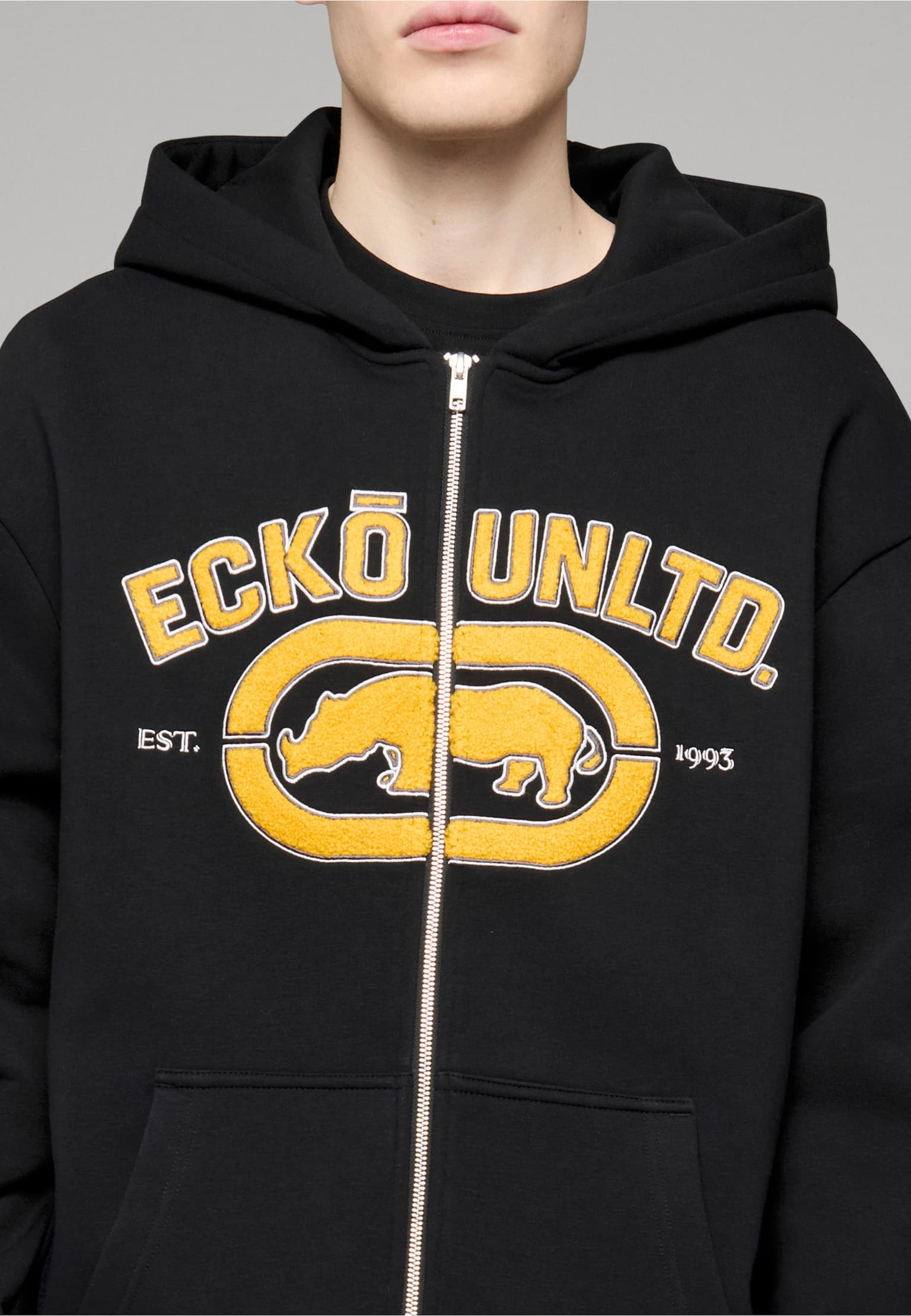 Ecko Unltd. Vintage Logo Zip-Hoodie – Bild 3