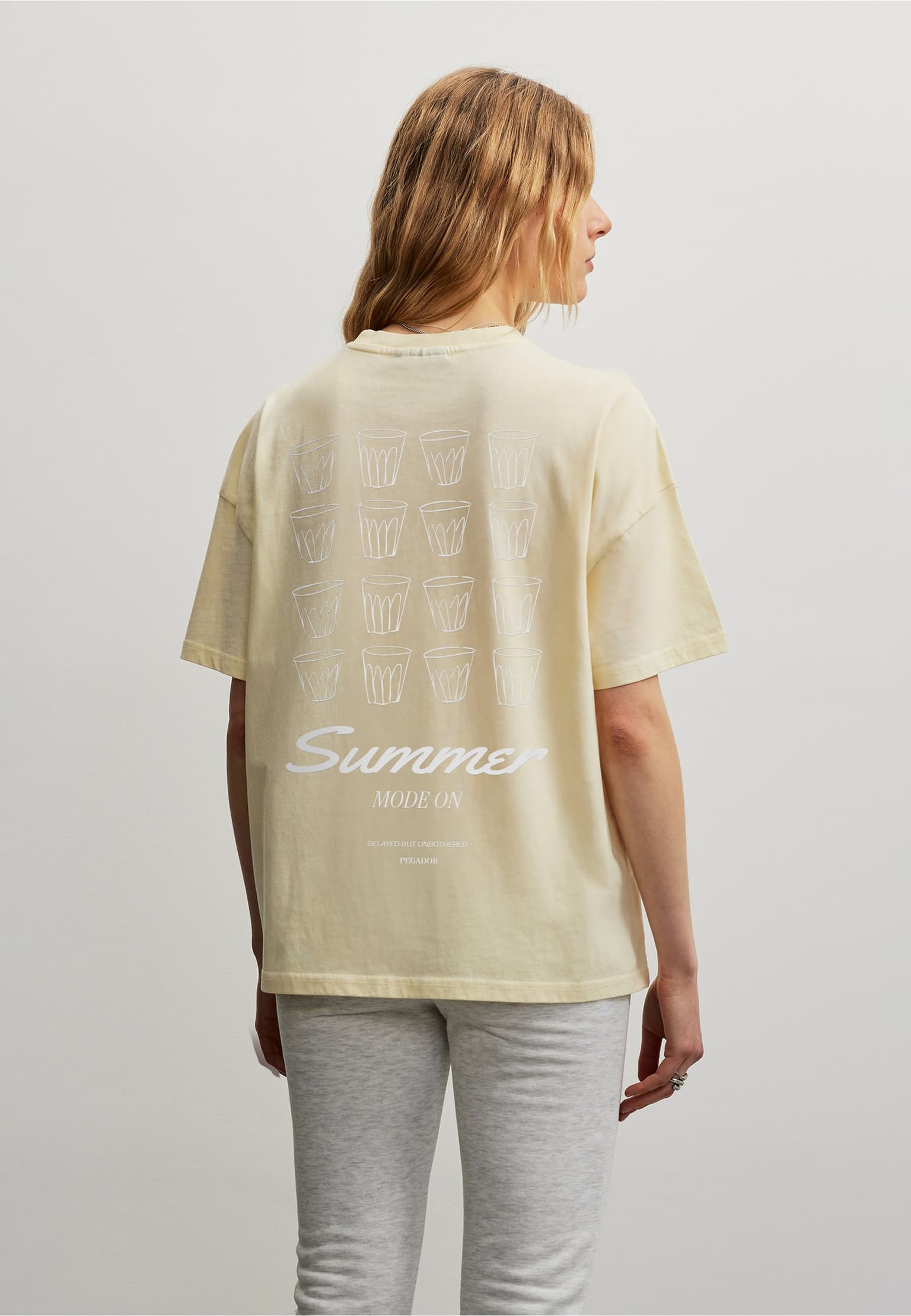 PEGADOR Solana Heavy Oversized Tee