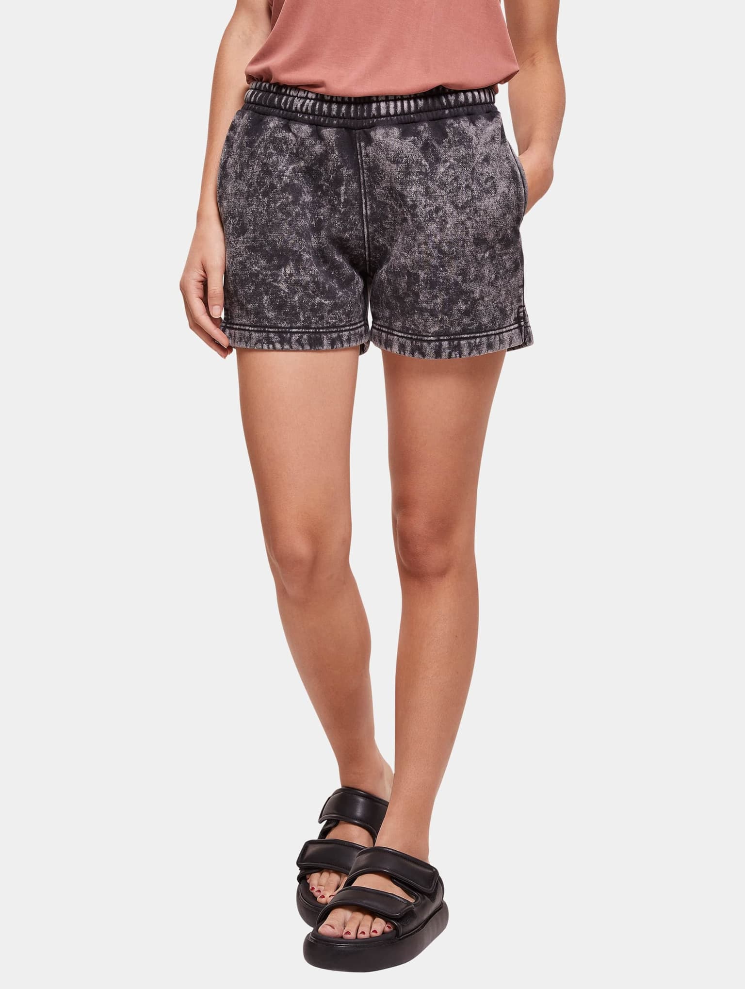 Urban Classics Ladies Towel Washed Sweat Short