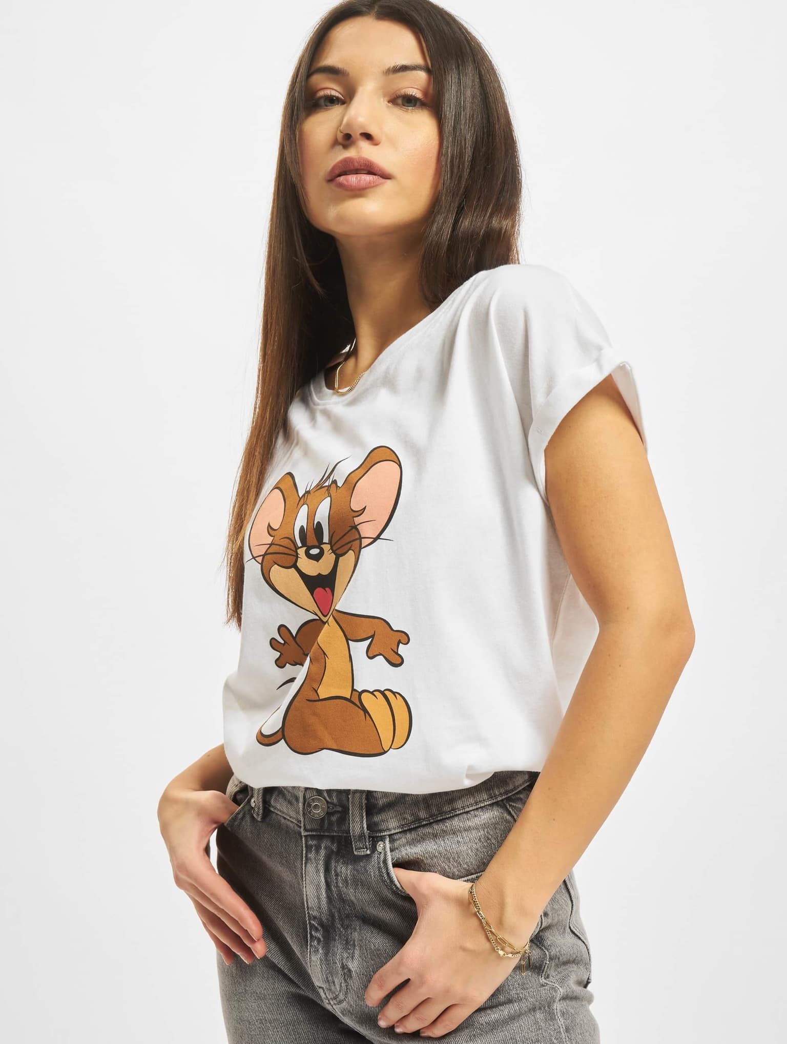 Merchcode Ladies Tom & Jerry Mouse Tee