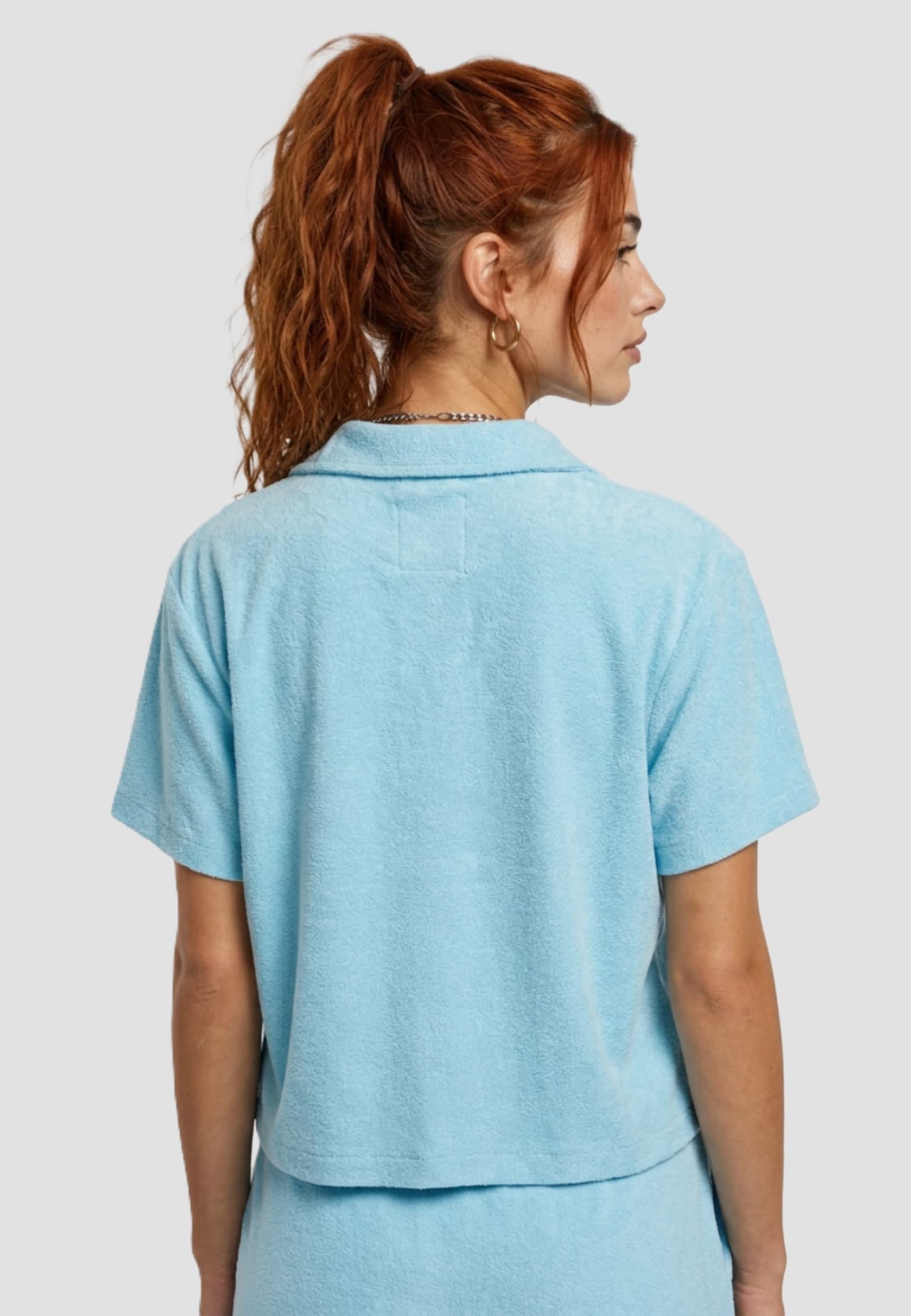 Urban Classics Ladies Towel Resort Shirt – Bild 2