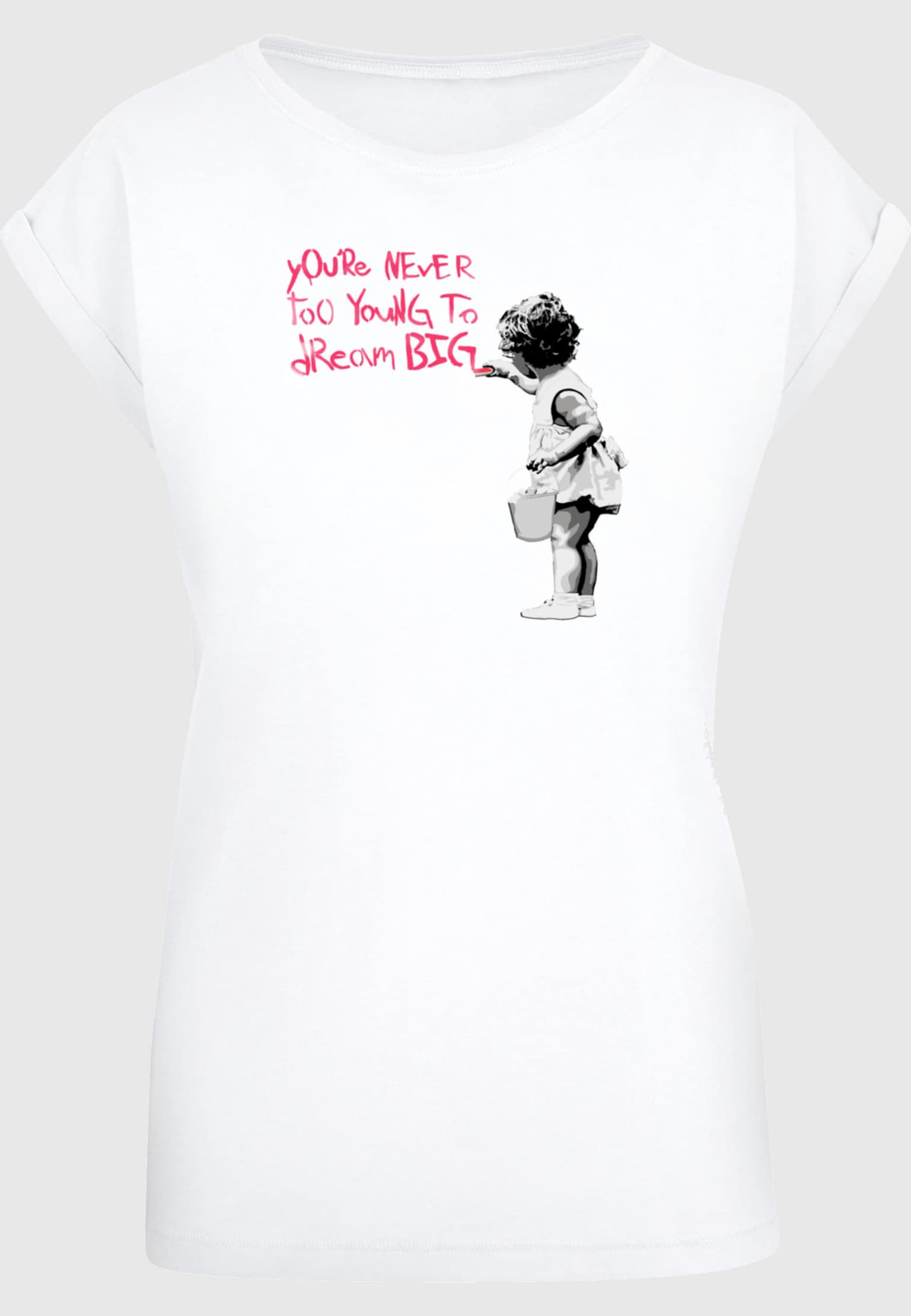 Merchcode Ladies Dream Big T-Shirt – Bild 3