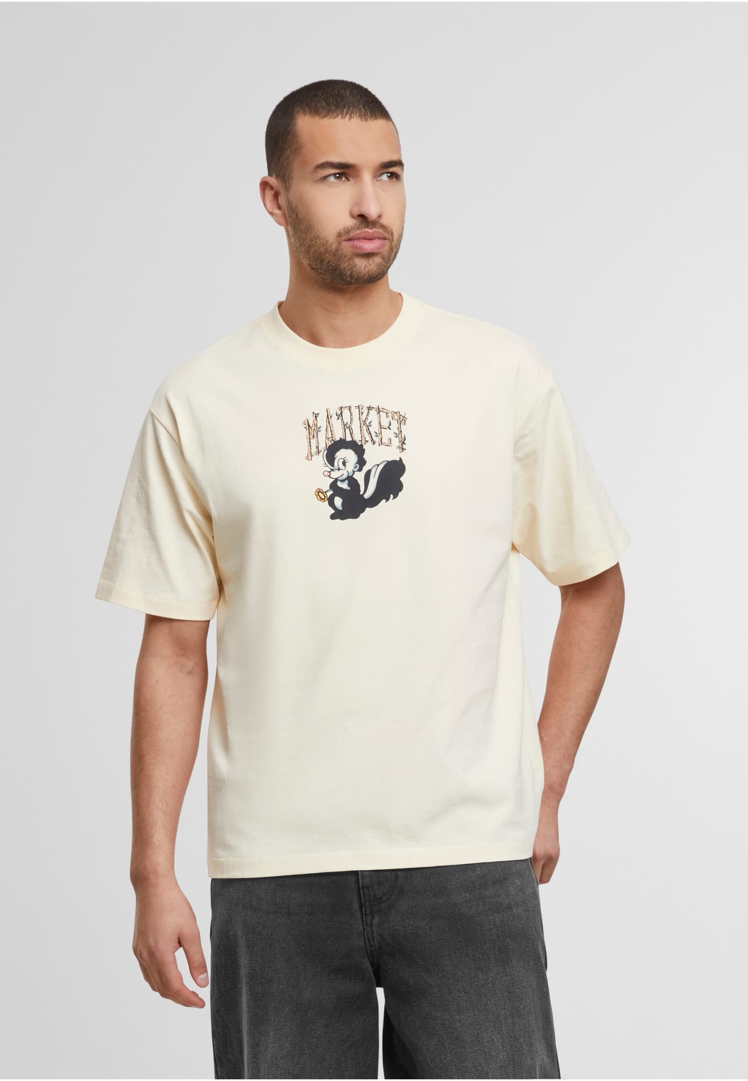 Market Studios SMILEY QUIET CABIN T-SHIRT