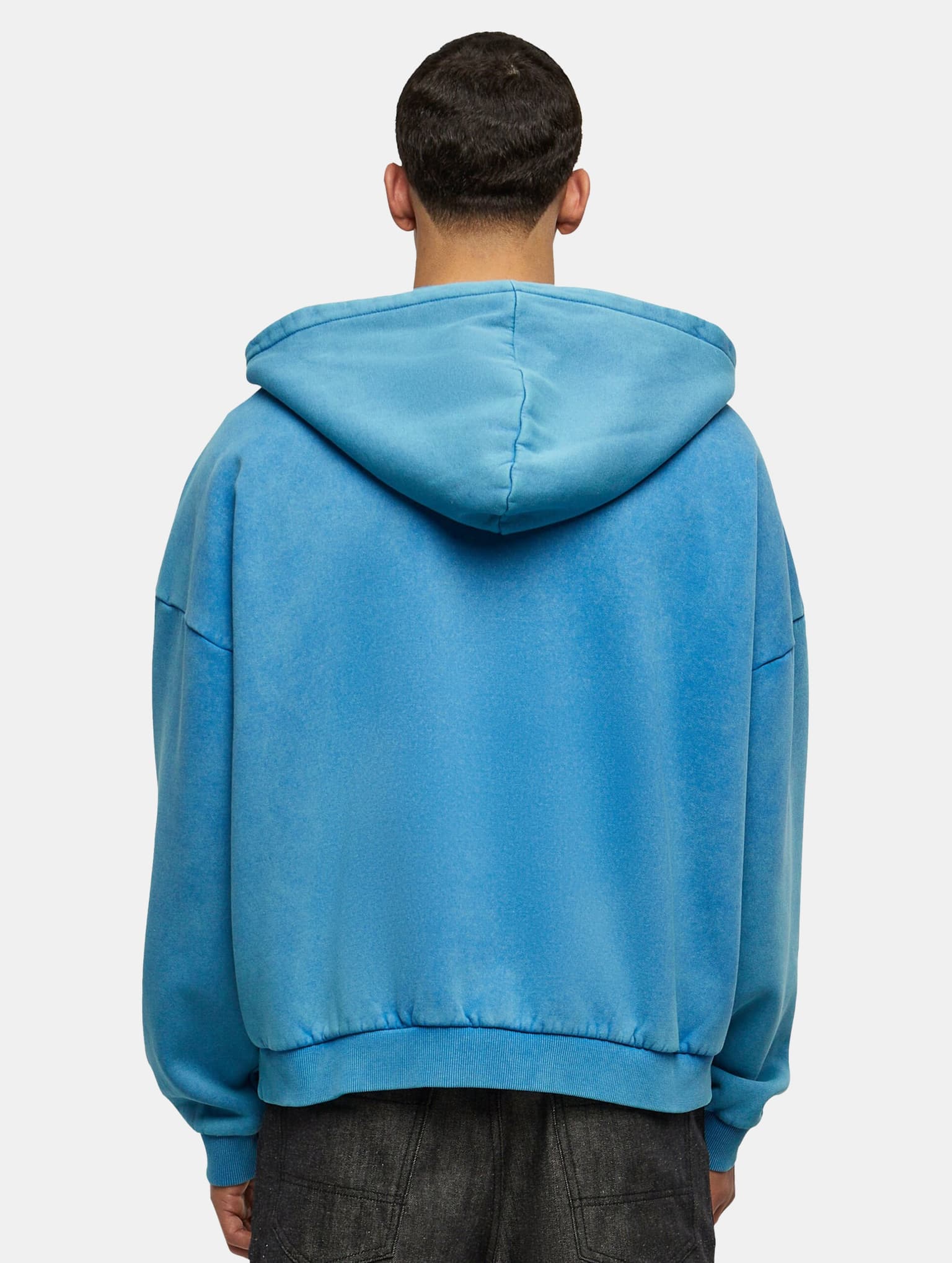 Urban Classics Heavy Sand Washed 90's Zip Hoody – Bild 2
