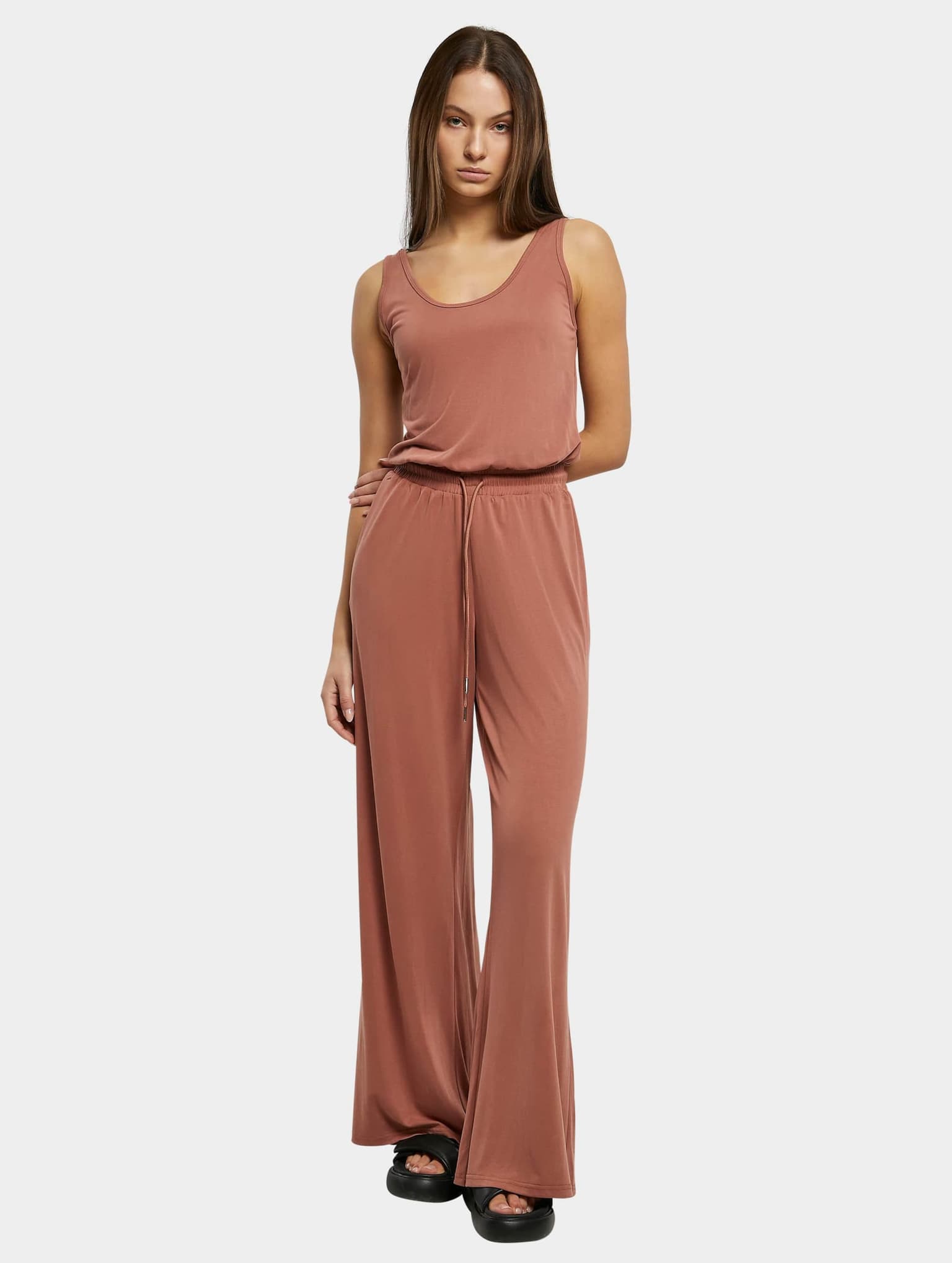 Urban Classics Ladies Long Sleevless Modal Jumpsuit