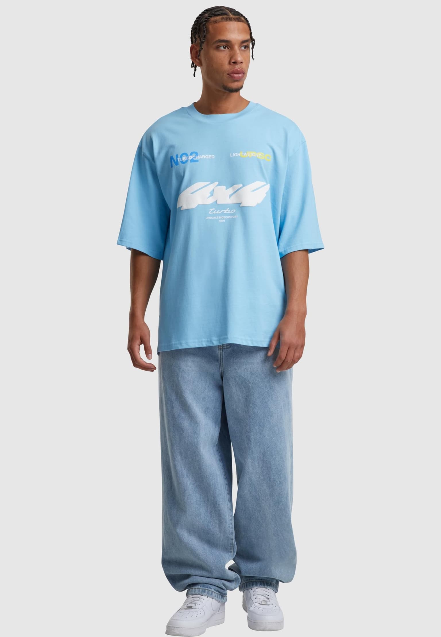 Mister Tee Upscale Motorsport Heavy Oversize Sleeve – Bild 4