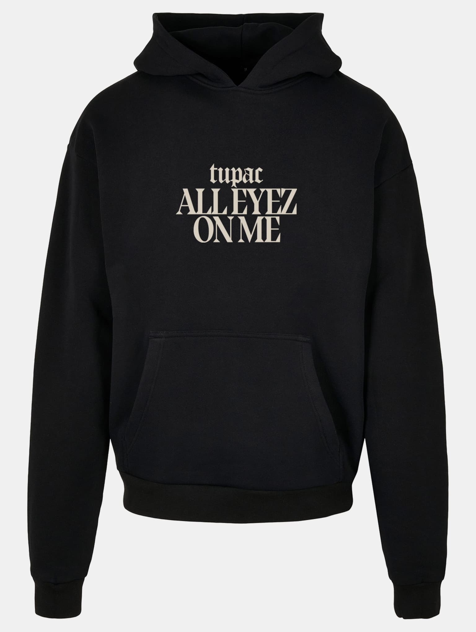 Merchcode Mister Tee 2Pac All Eyez on me Tracklist Ultra Heavy Oversize Hoodie – Bild 3