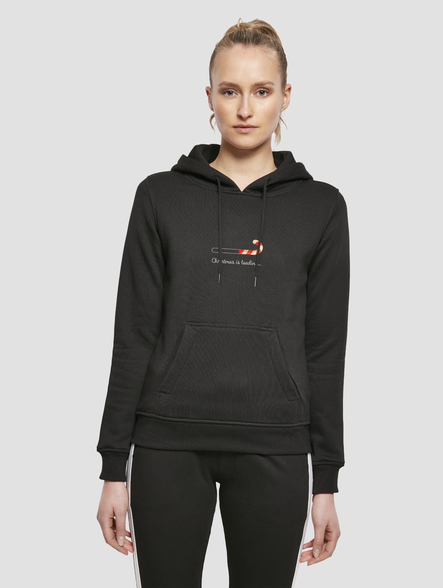 Merchcode Ladies Christmas Loading Heavy Hoody