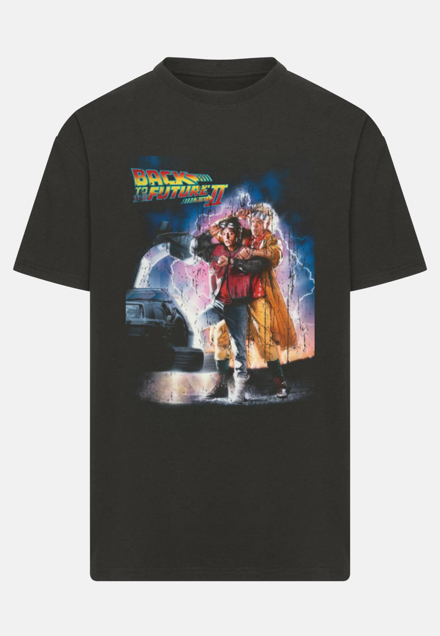 Merchcode Back to the Future II Poster Oversize Tee – Bild 3