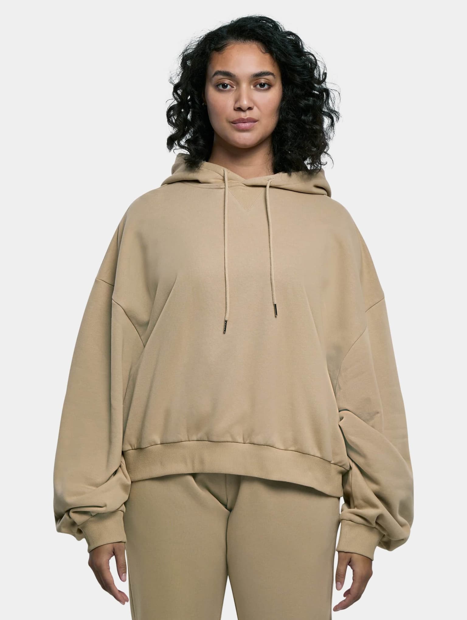 Urban Classics Ladies Essentials Oversized Terry Hoody – Bild 3
