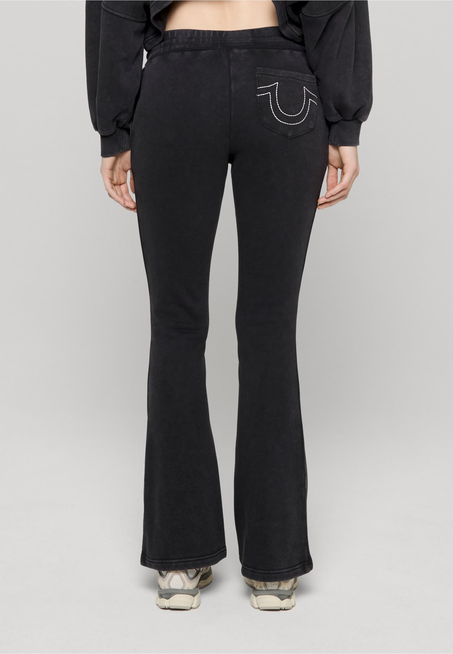True Religion WASHED EMBROIDERED BOOT CUT PANTS – Bild 2