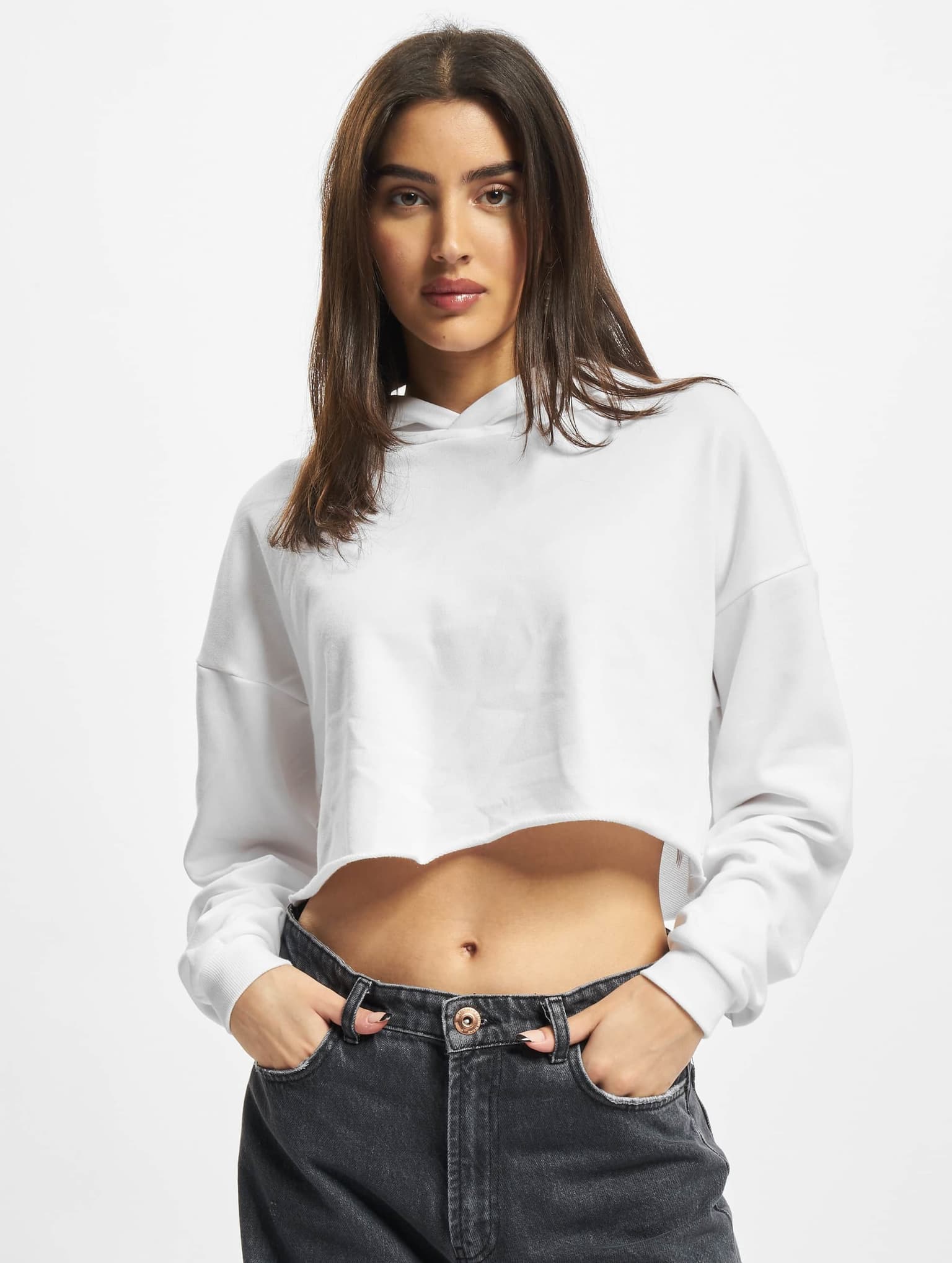 Urban Classics Ladies Oversized Cropped Hoody – Bild 3