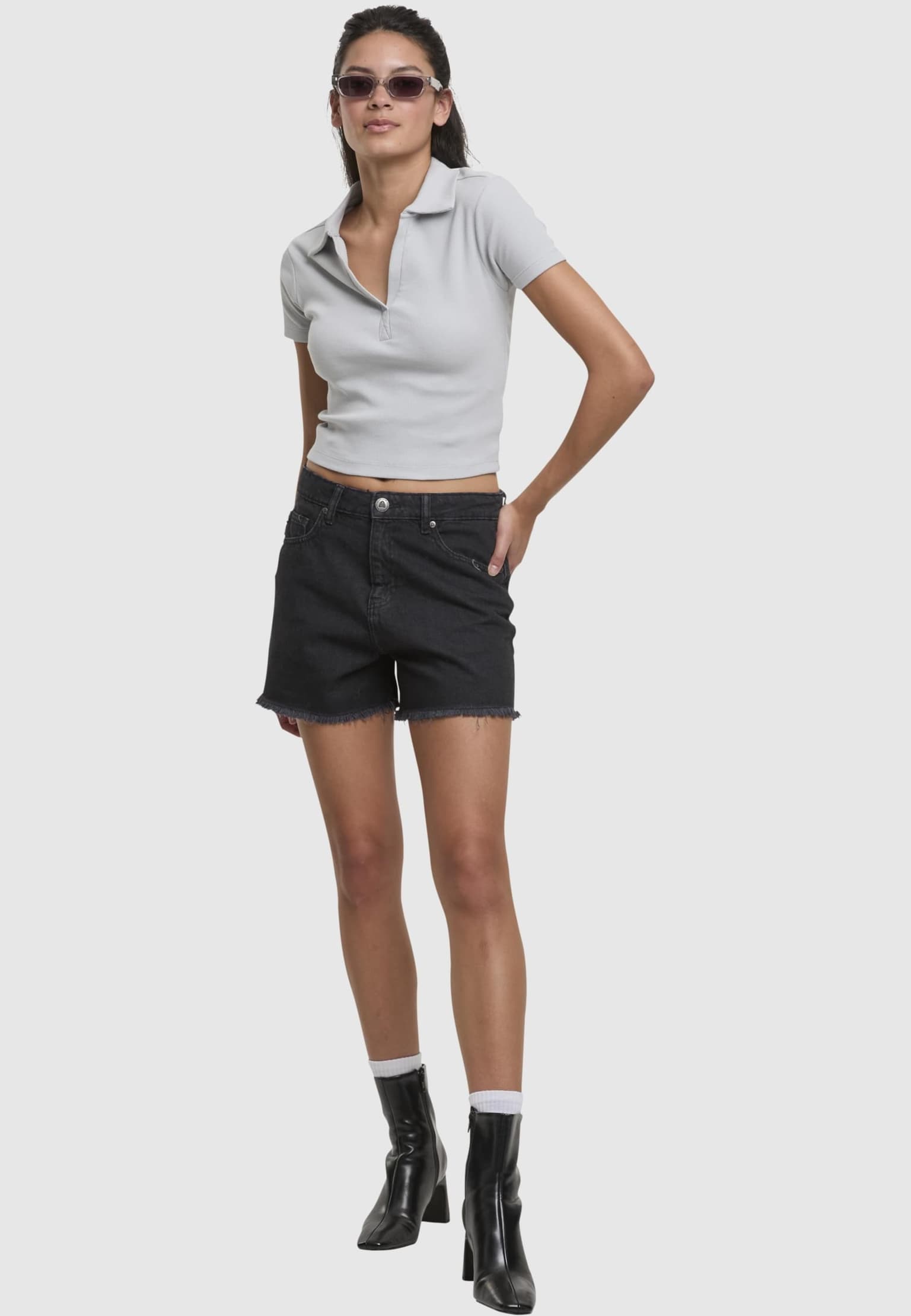 DEF Cropped T-Shirt – Bild 3