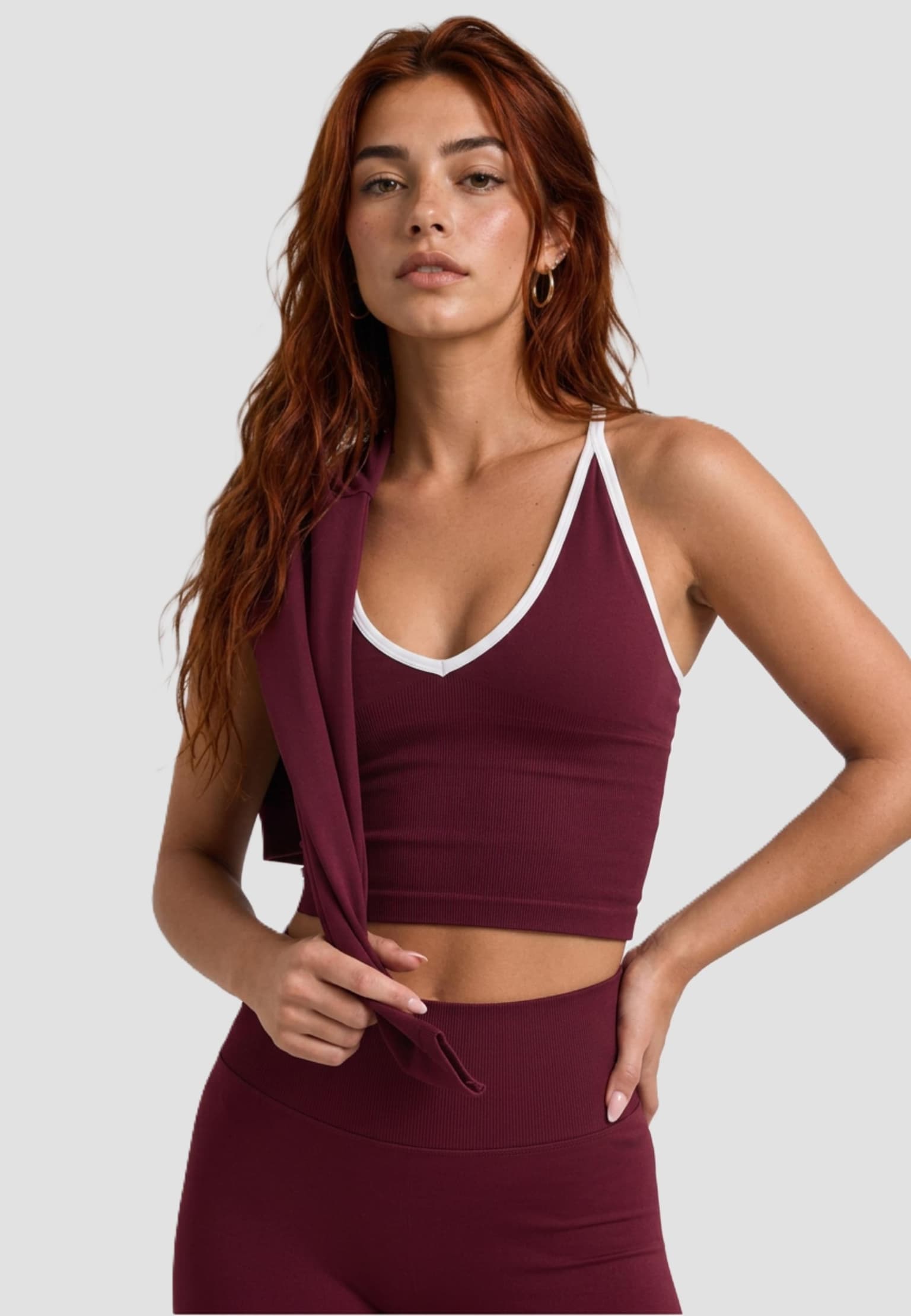 aimn Shape Seamless Cross Back Bralette