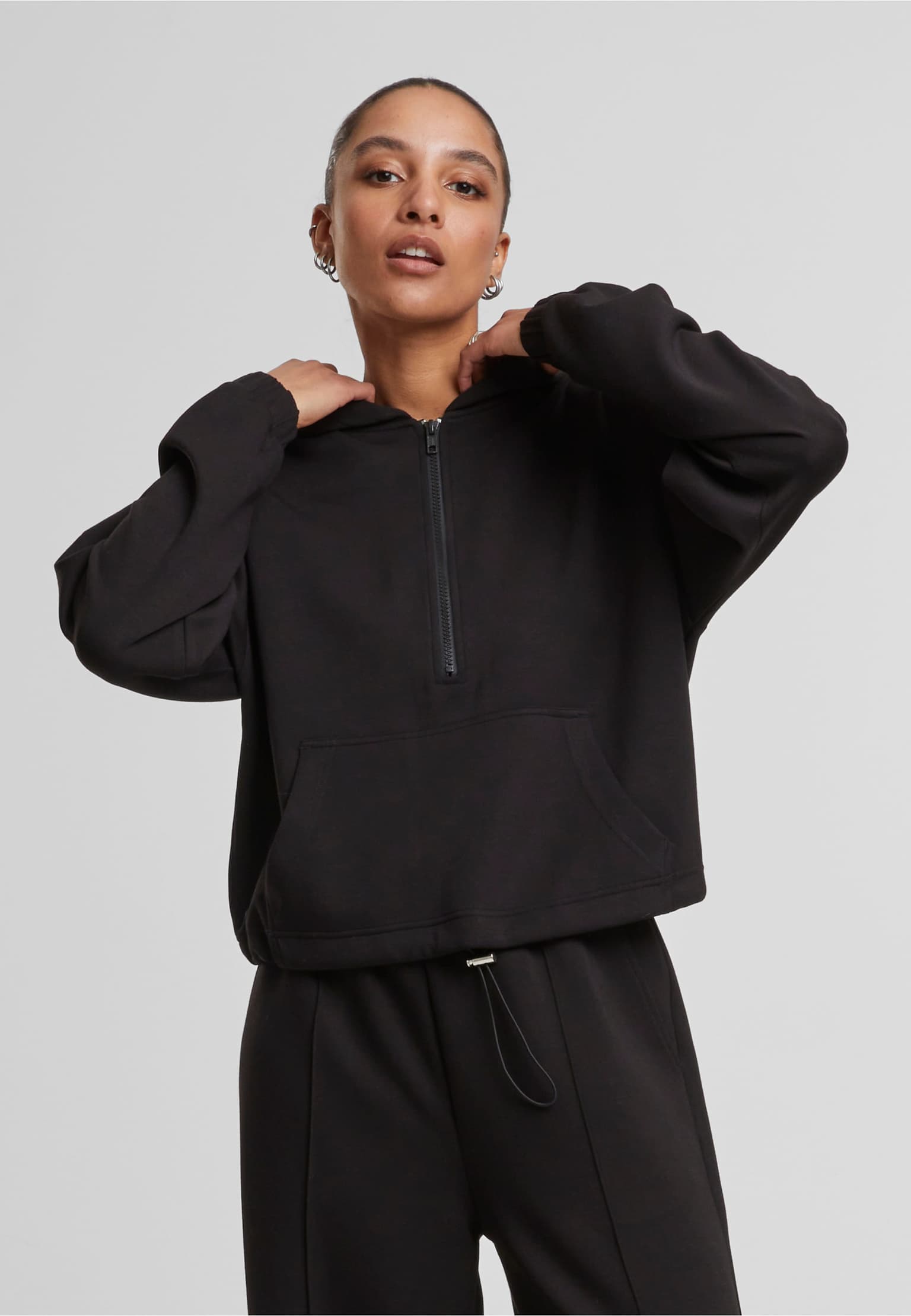 Urban Classics Ladies Soft Touch Zip Hoodie