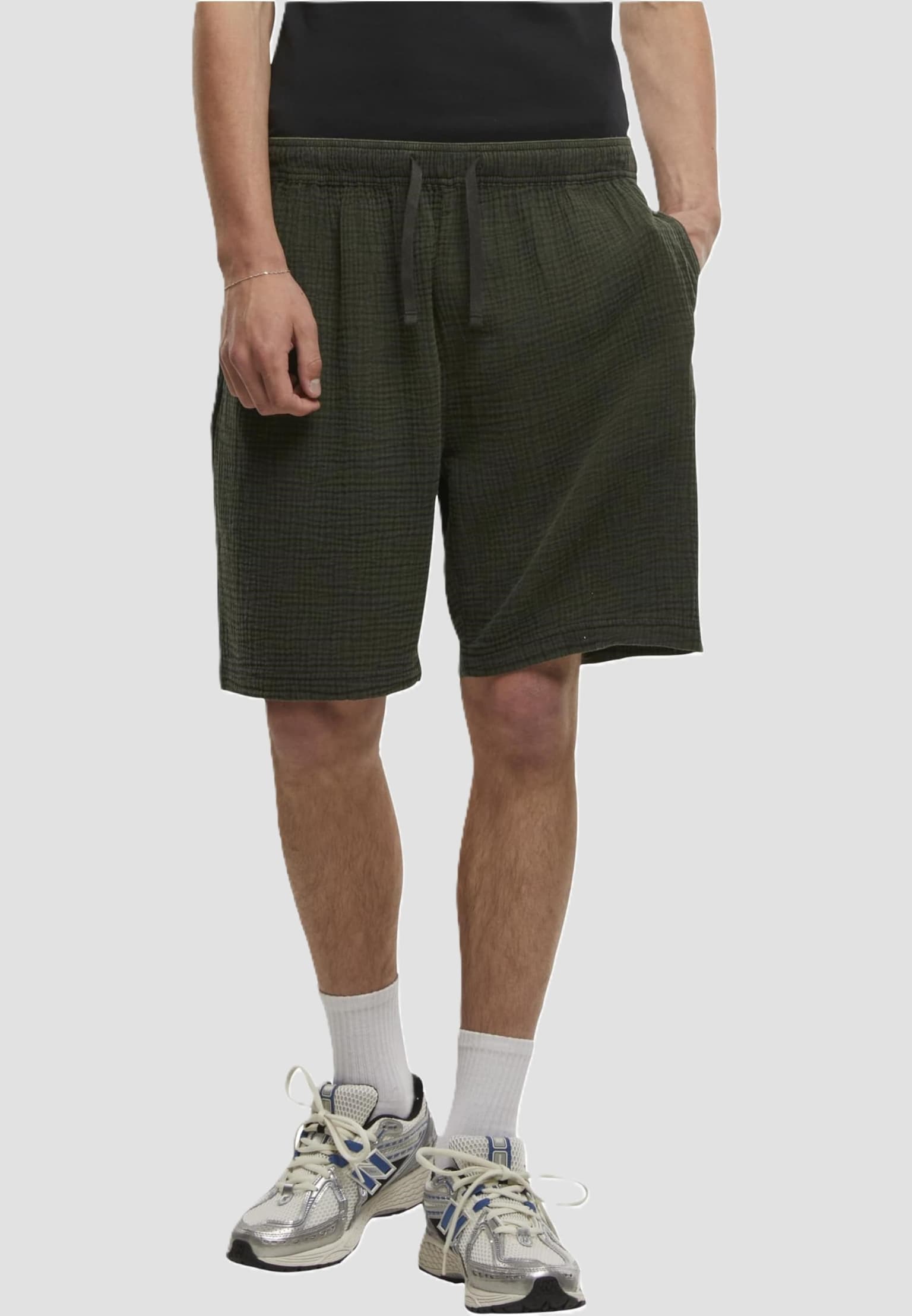 Urban Classics Acid Washed Musselin Short