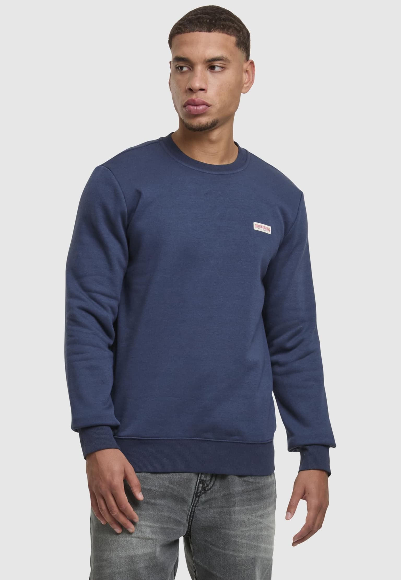 True Religion OG LABEL CREW SWEATSHIRT