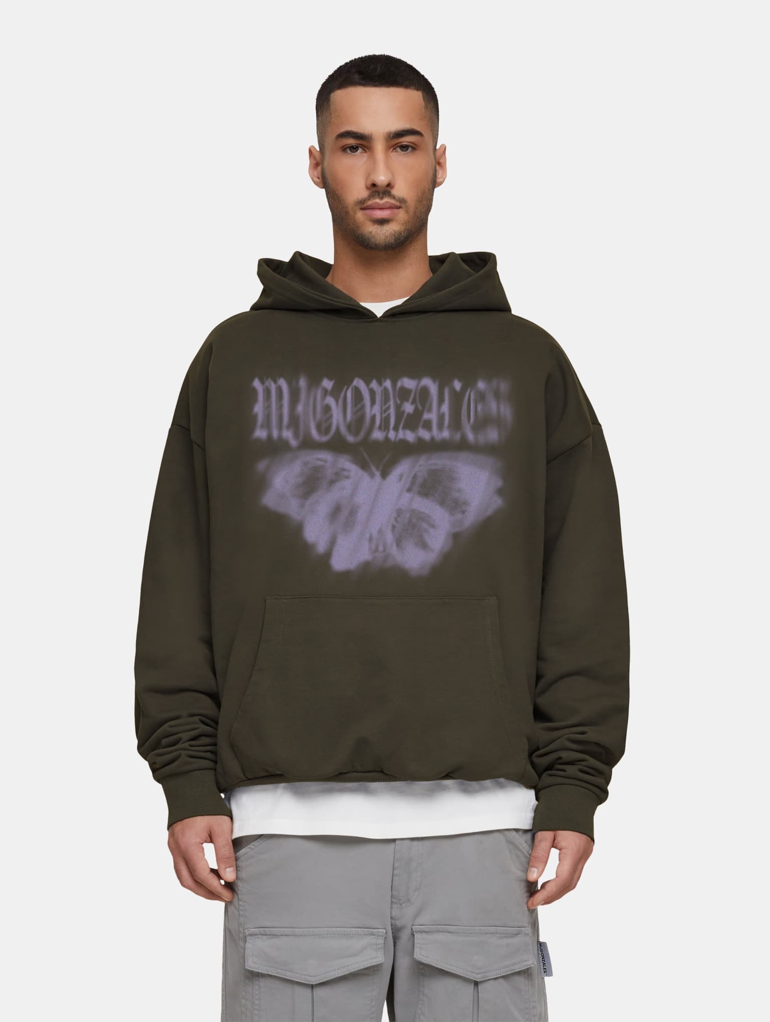 MJ Gonzales MJG Heavy Oversized Hoody - BUTTERFLY ILLUSION