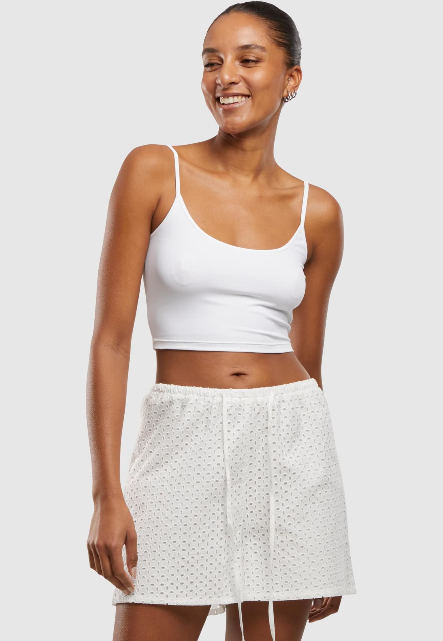Urban Classics Ladies Basic Top Low Back Neckline