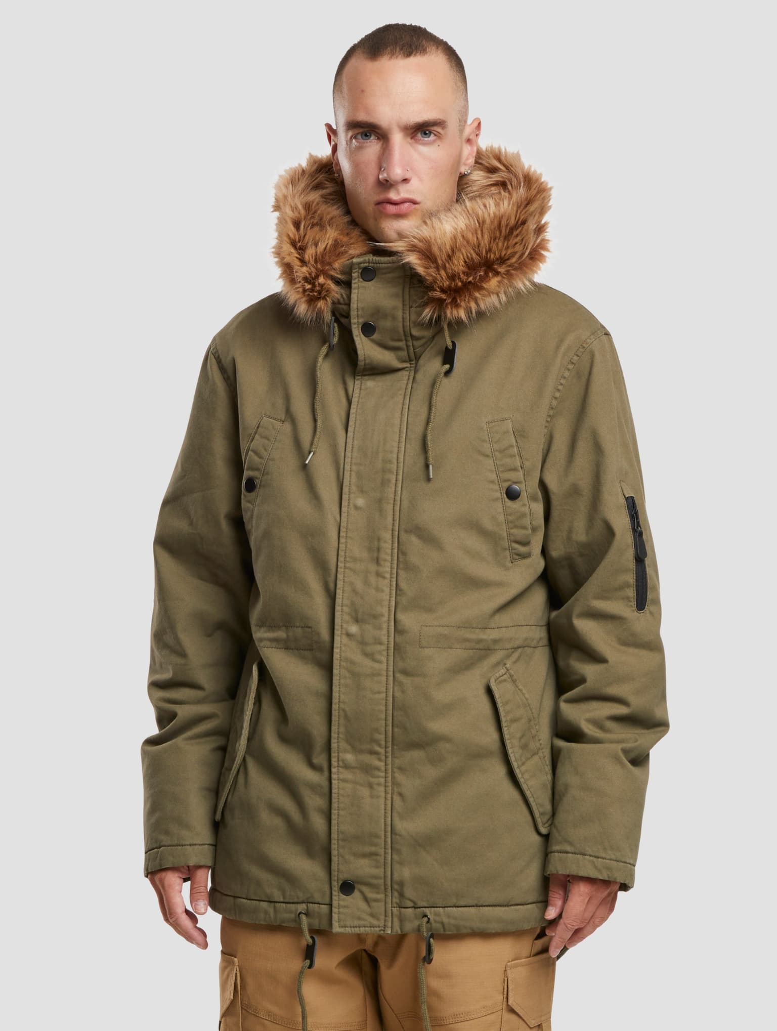 Brandit Men Fish Tail Parka