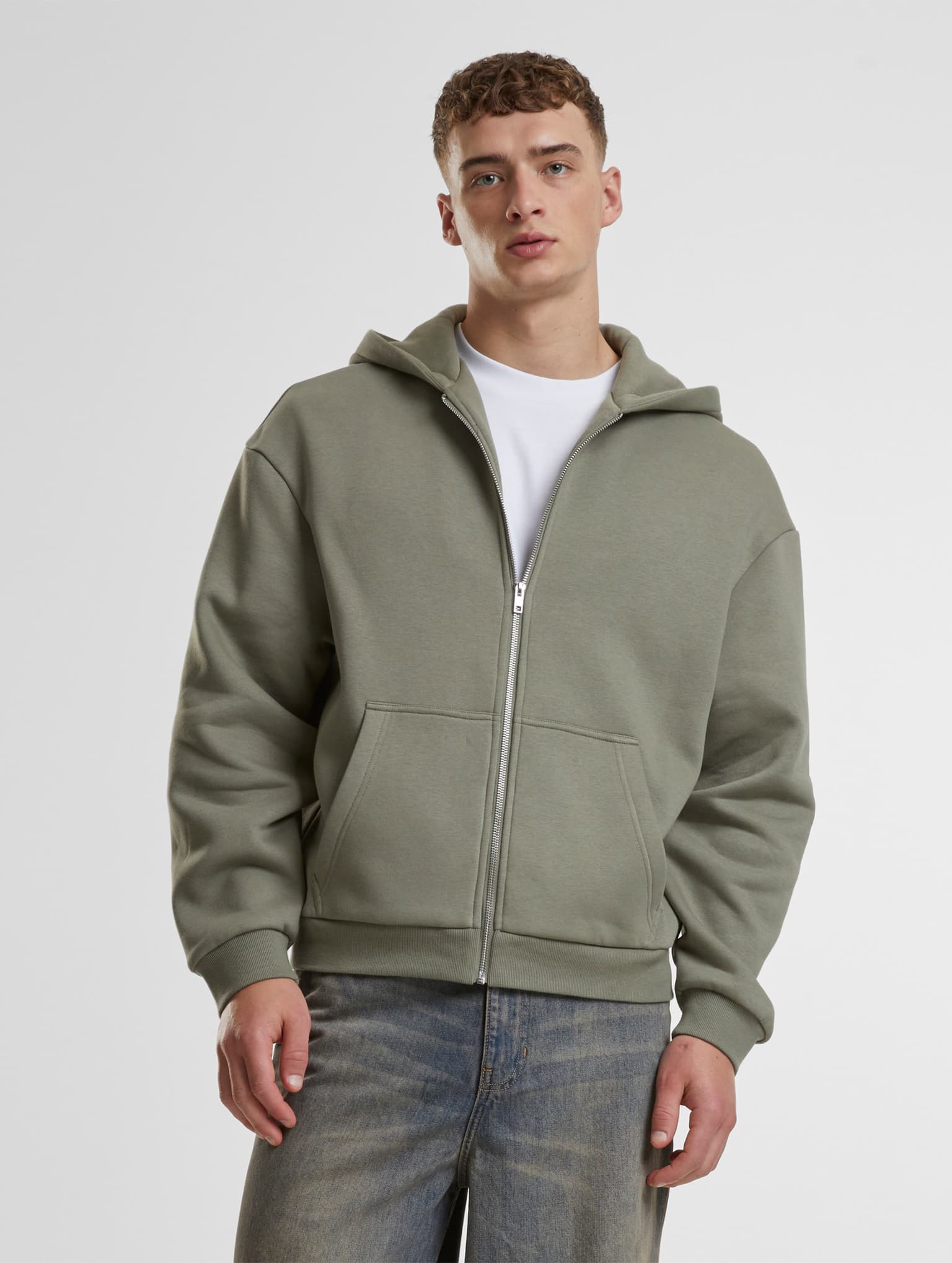 Urban Classics Fluffy Zip Hoodie