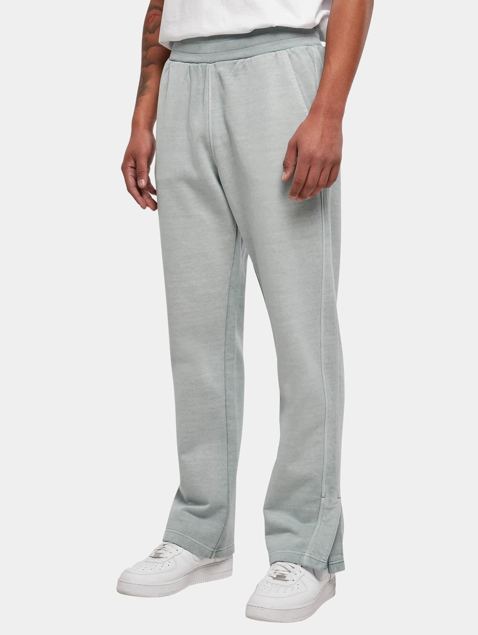 Urban Classics Heavy Terry Garment Dye Slit Sweatpants