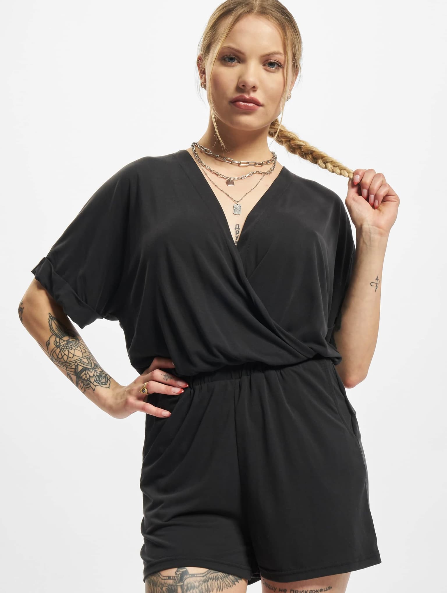 Urban Classics Ladies Short Modal Jumpsuit