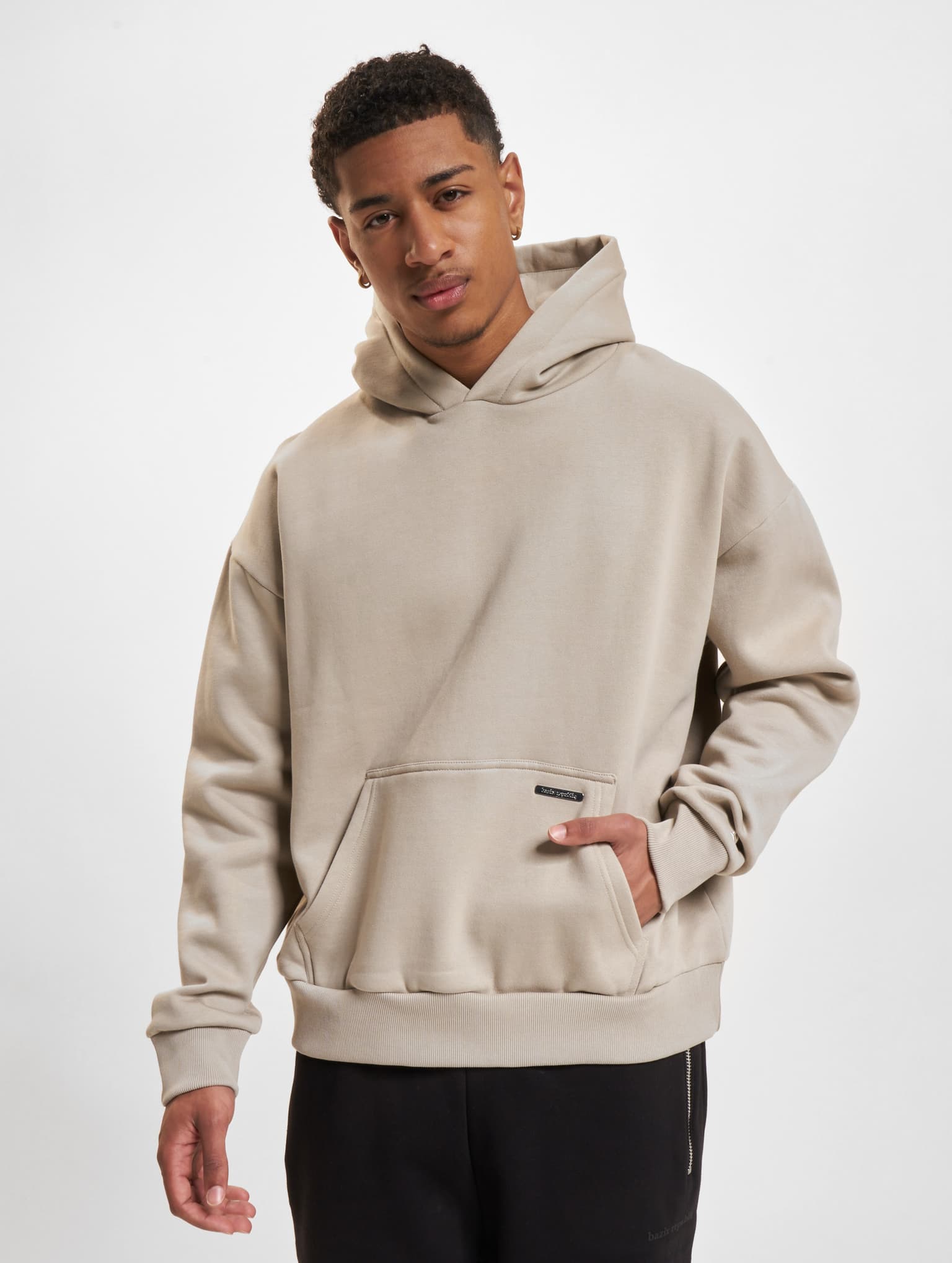 Bazix Republiq Super Heavy Blank Hoodie