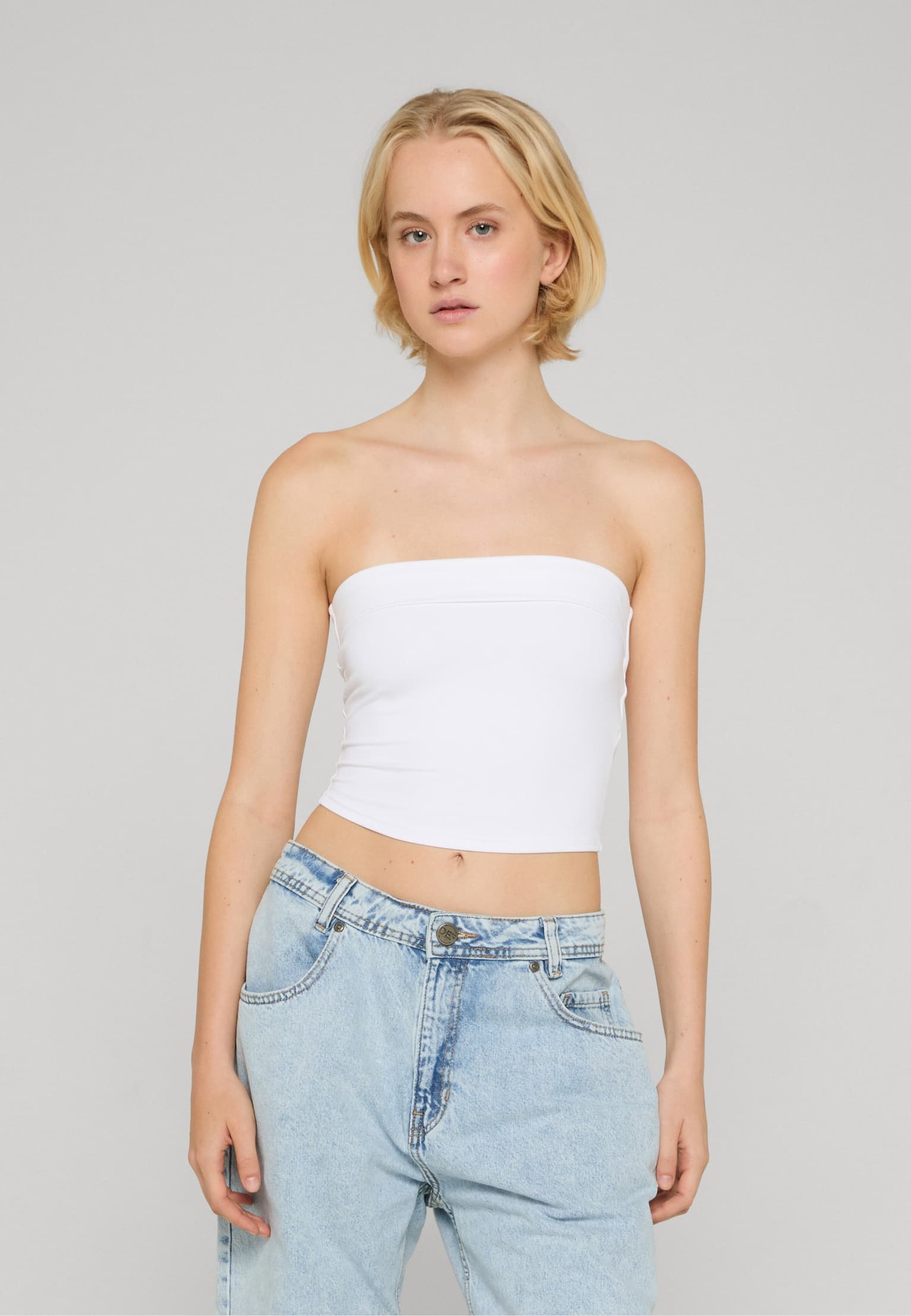 Urban Classics Ladies Bandeau Cropped Top 2-Pack
