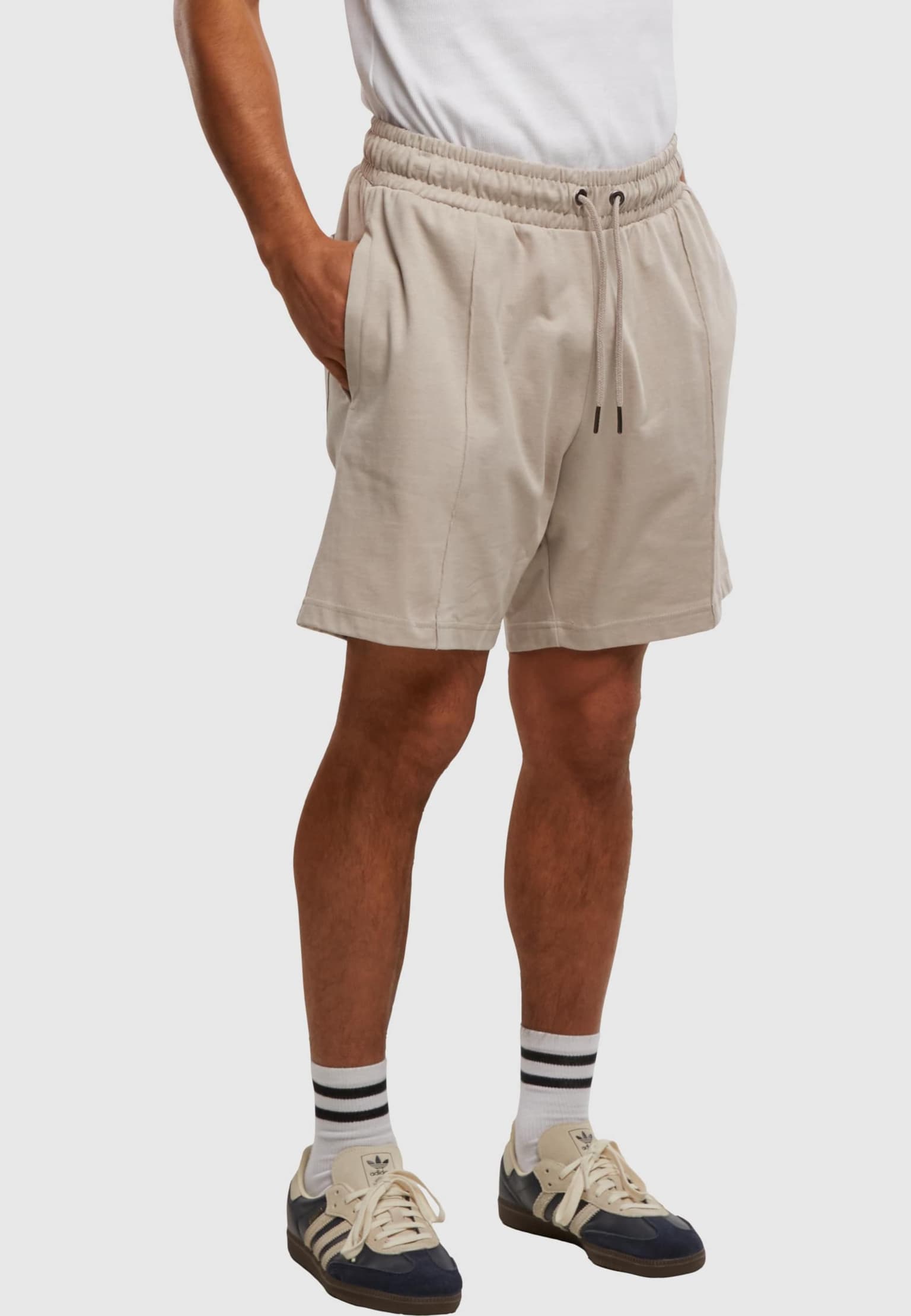 Urban Classics Heavy Jersey Pintuck Track Short