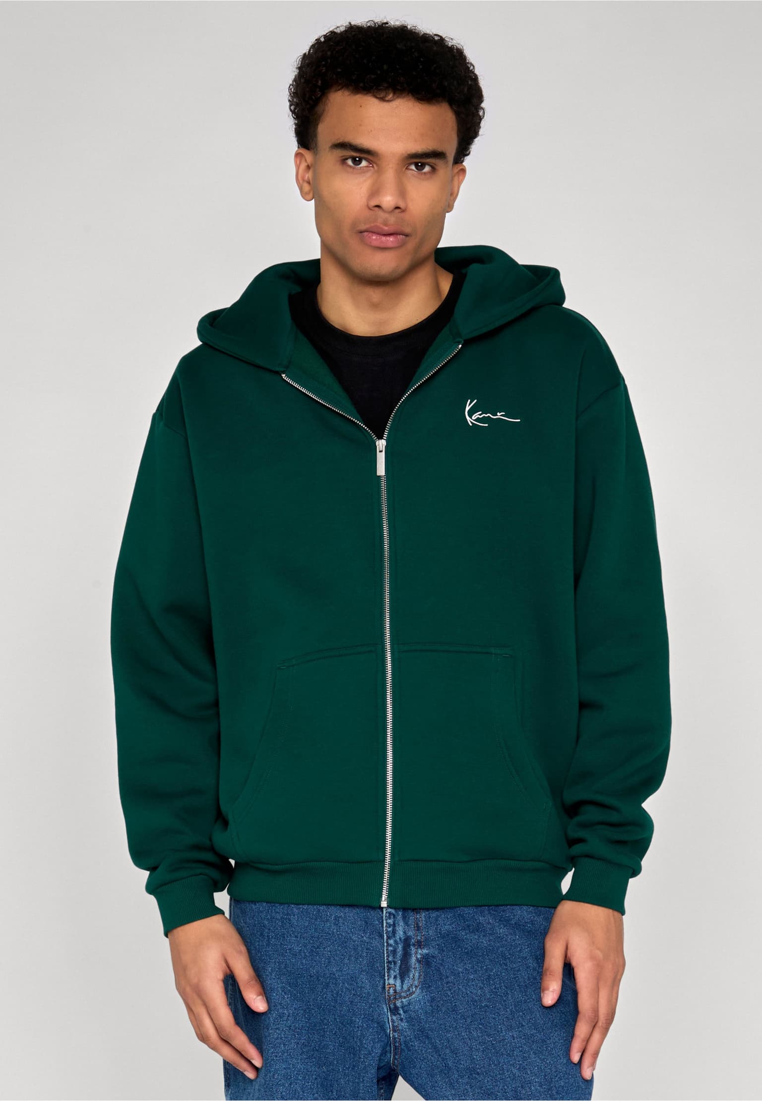Karl Kani Small Signature Essential Os Zip Hoodie