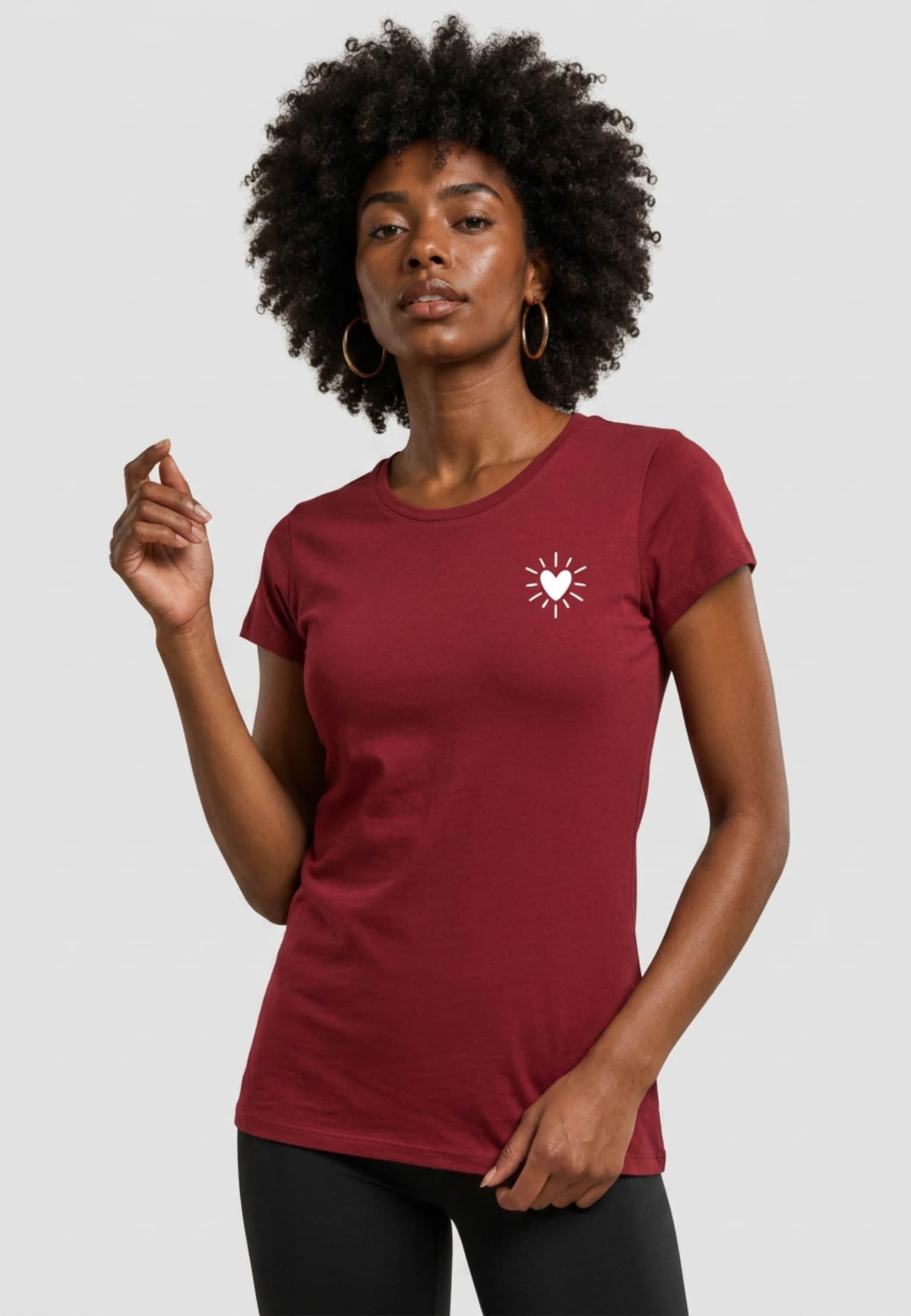 Urban Classics Radiant Heart Basic Tee