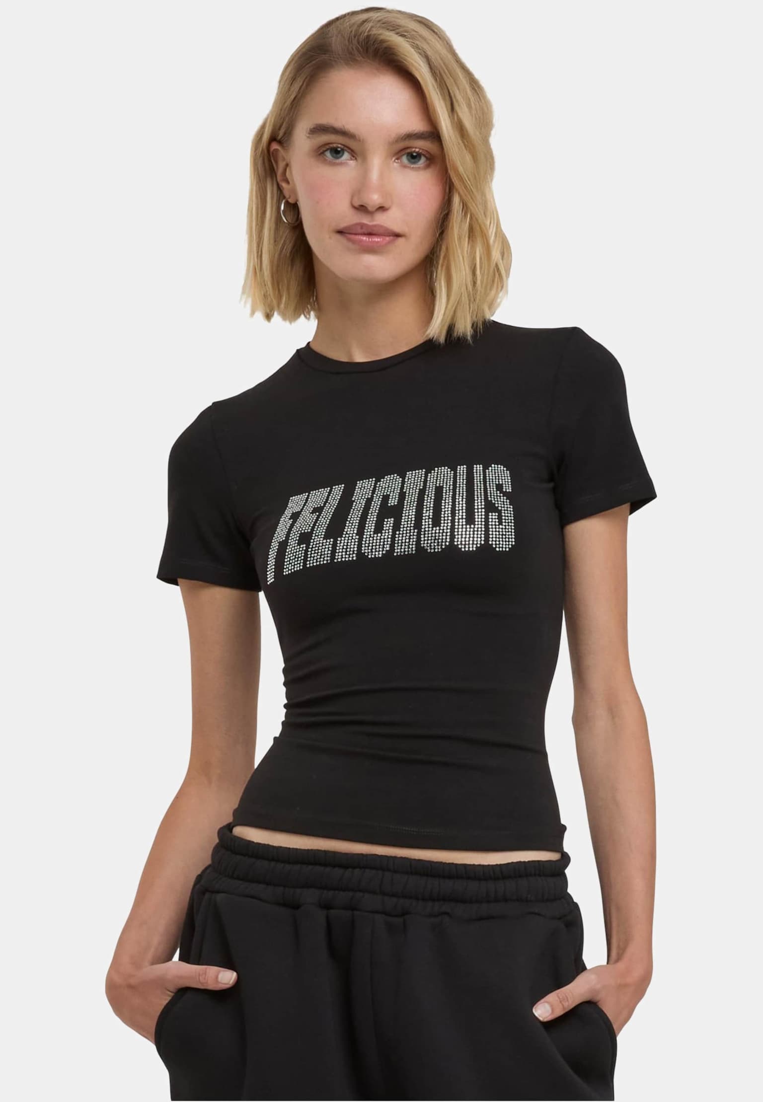 Felicious FELI Tight Tee Rhinestones