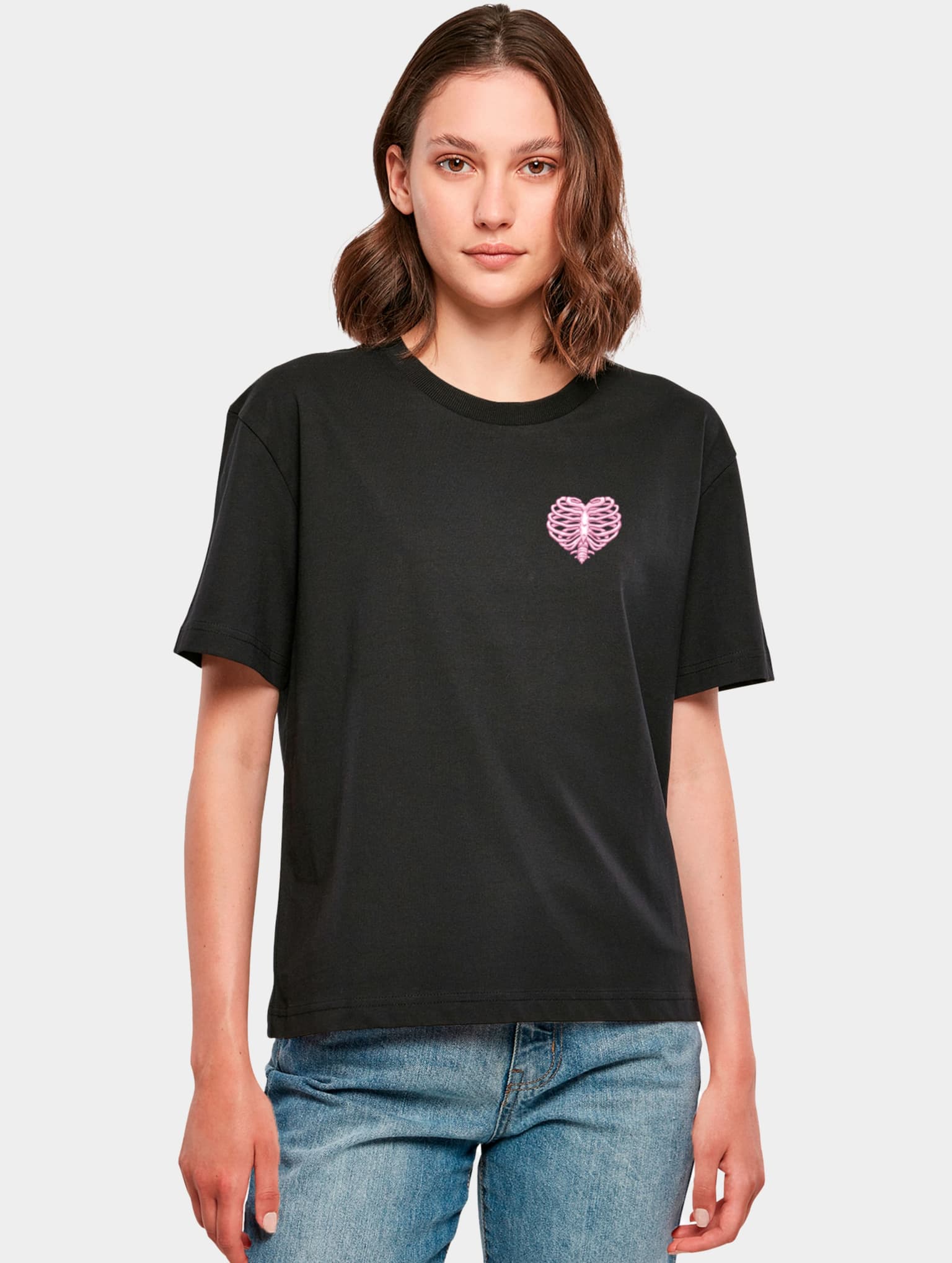 Miss Tee Heart Cage Rose