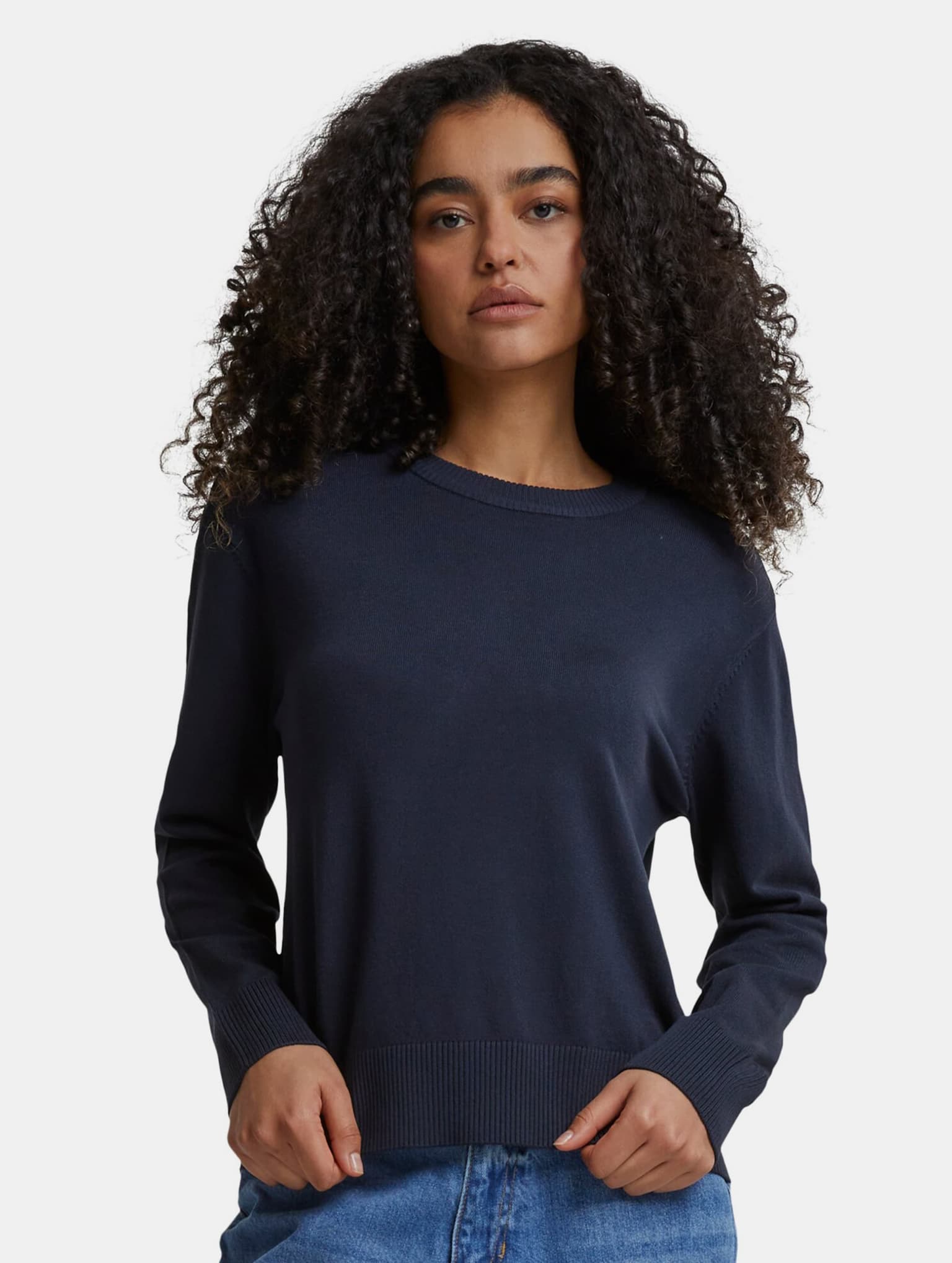 Urban Classics Ladies Knitted Roundneck Sweater