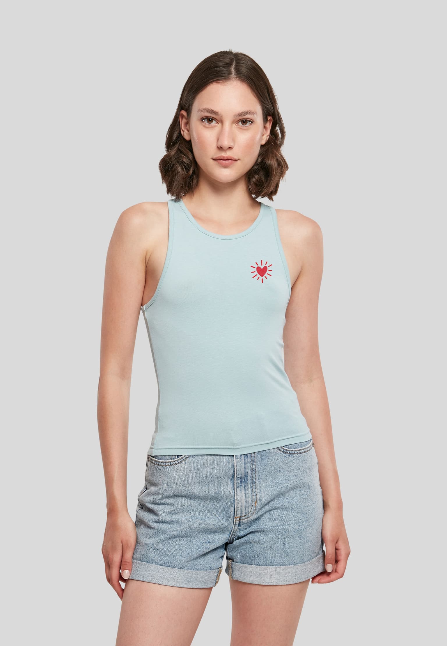 Urban Classics Radiant Heart Racer Top