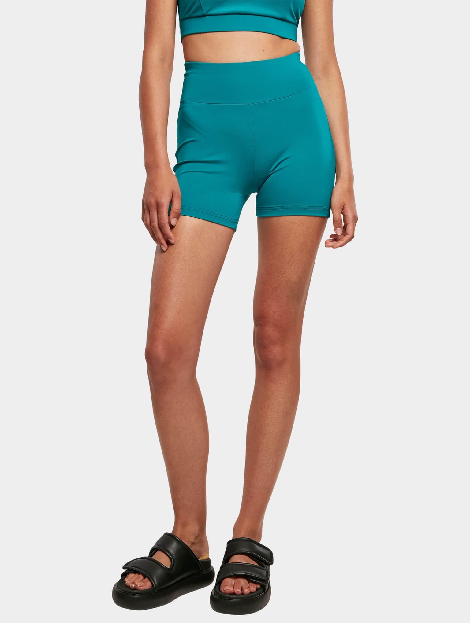 Urban Classics Ladies Essentials High Waist Cycle Hot Pants