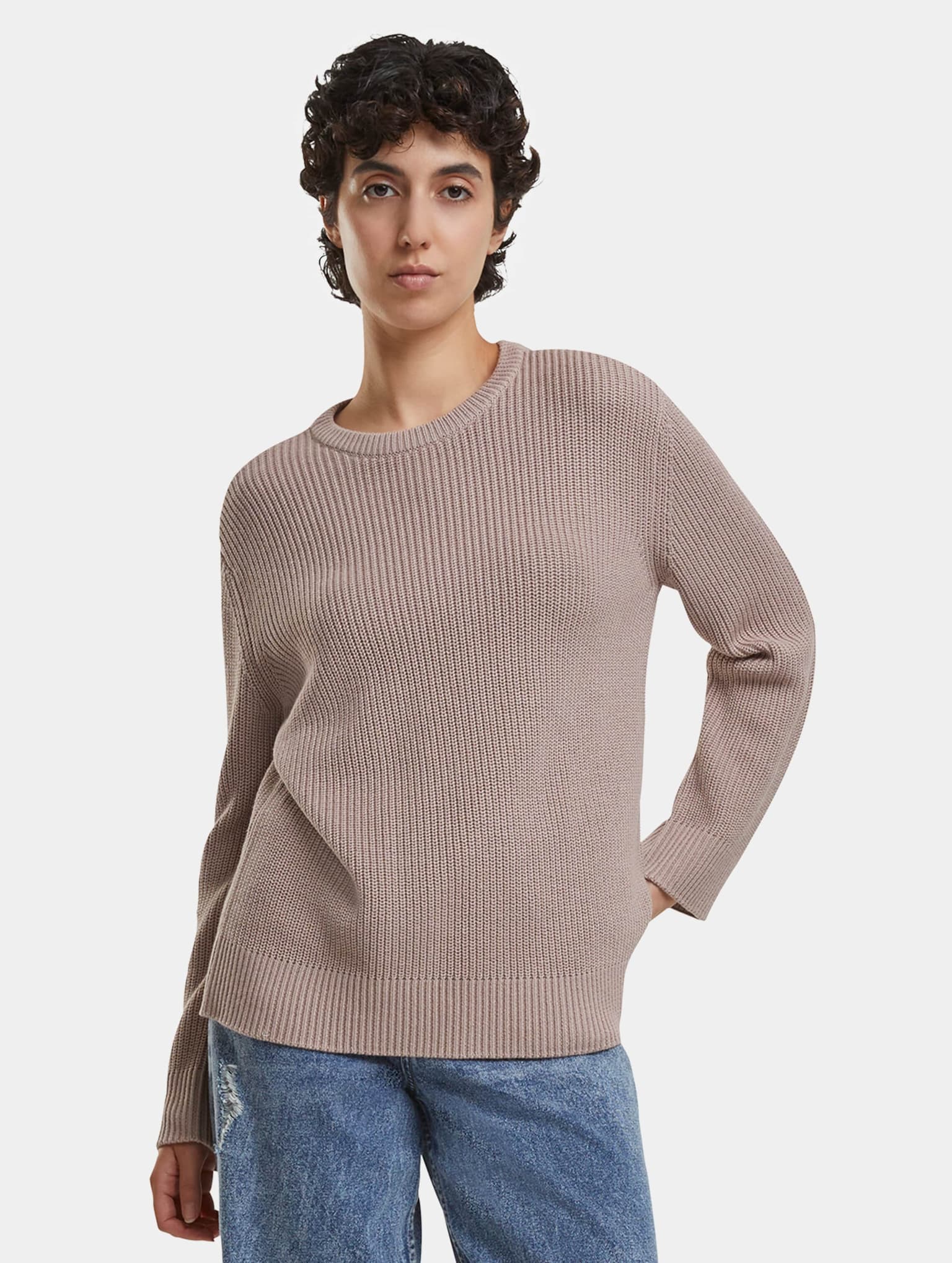 Urban Classics Ladies Rib Knit Sweater
